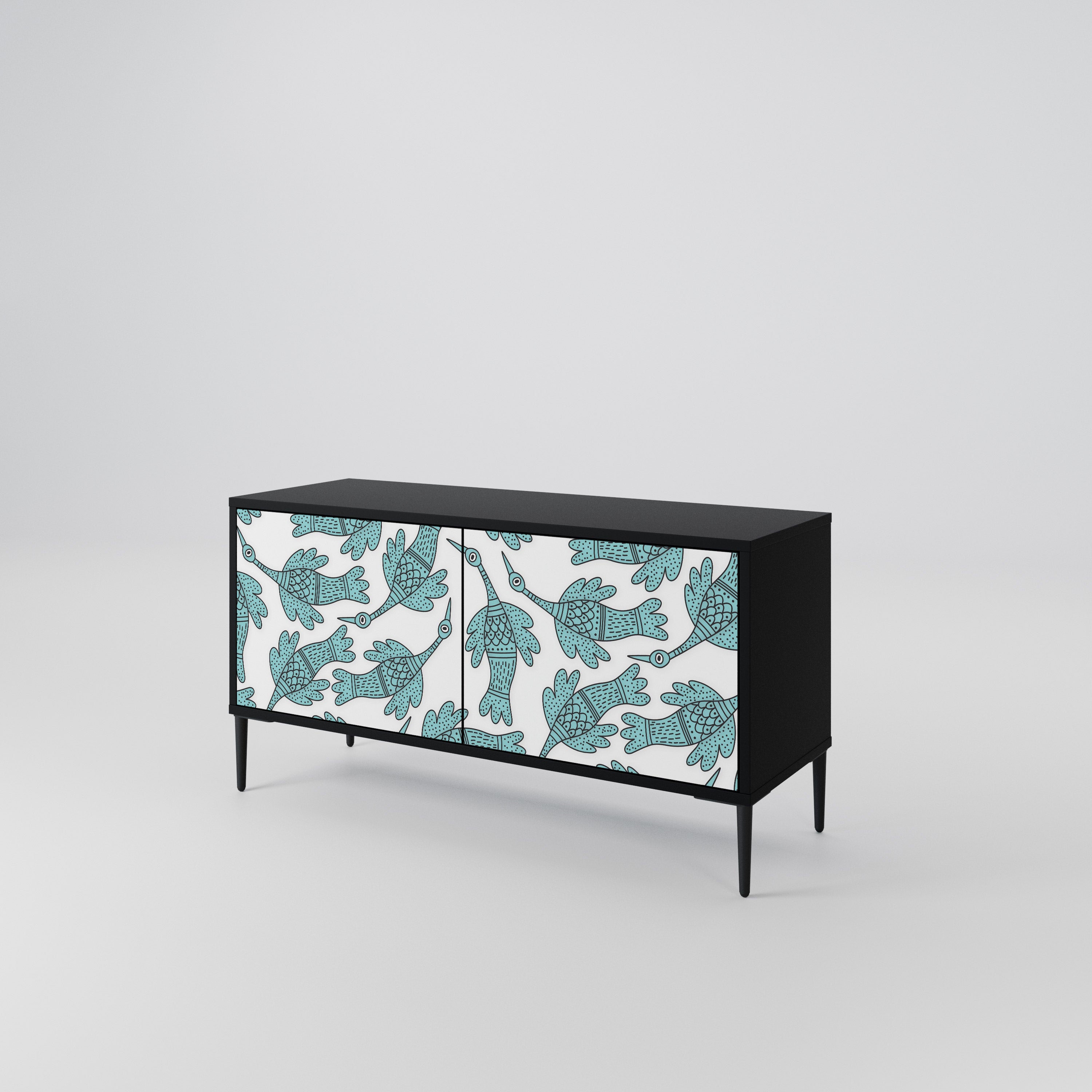 WATERSPOUT SONGIBIRD Compact 2-Door TV Cabinet