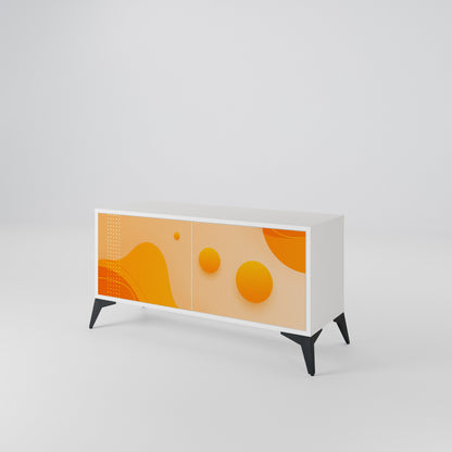 ORANGE ARRANGEMENT Kompaktes 2-türiges TV-Lowboard