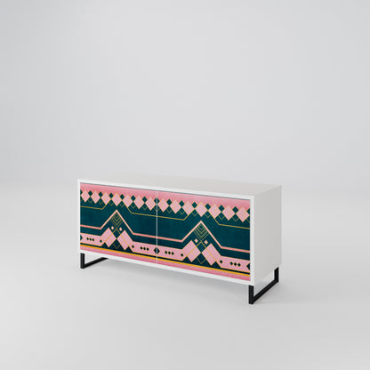 ROYAL COMPOSITION Compact 2-Door TV Cabinet