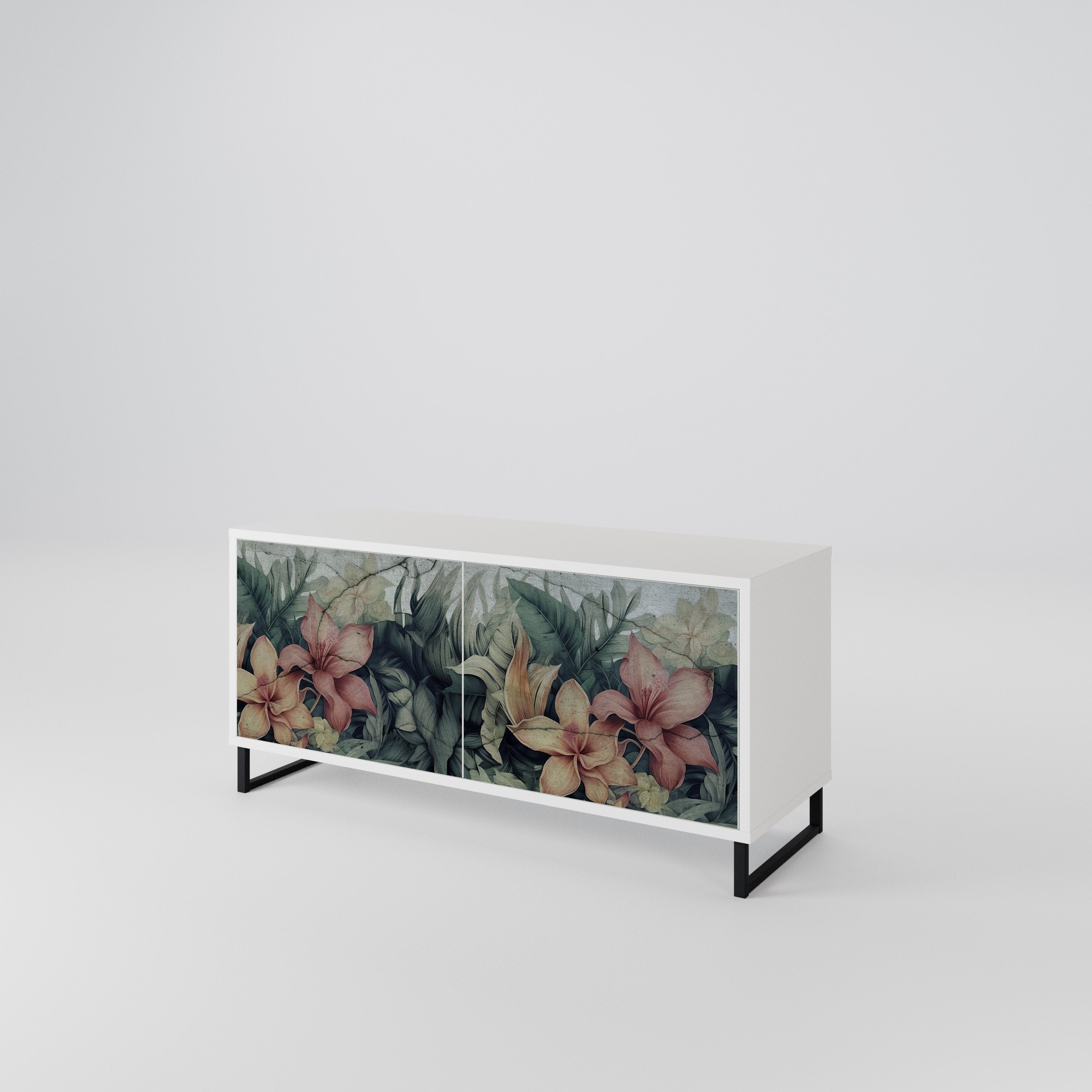 HEAVENLY BLOOM Kompaktes 2-türiges TV-Lowboard