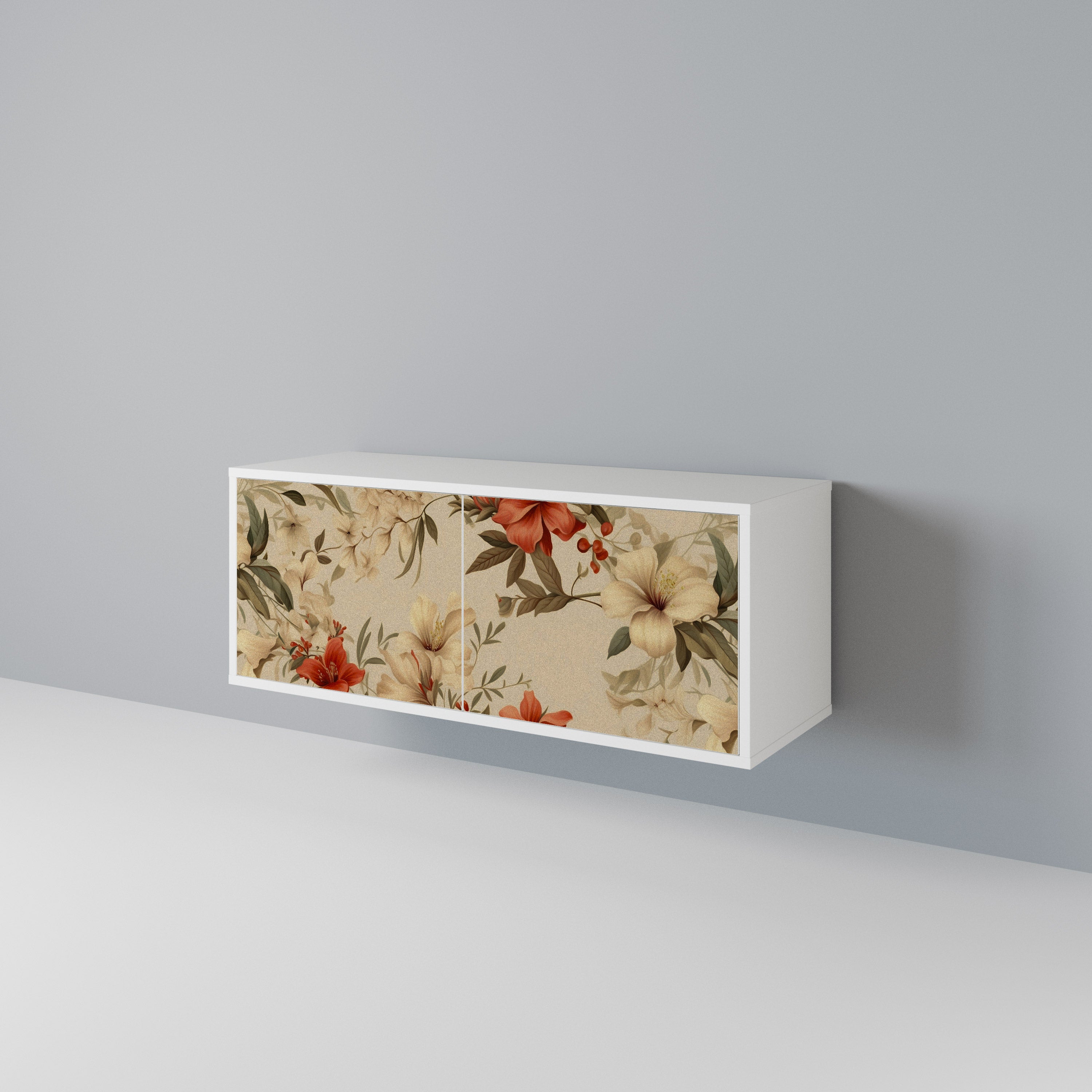 BLOOMING HARMONY Kompaktes 2-türiges TV-Lowboard