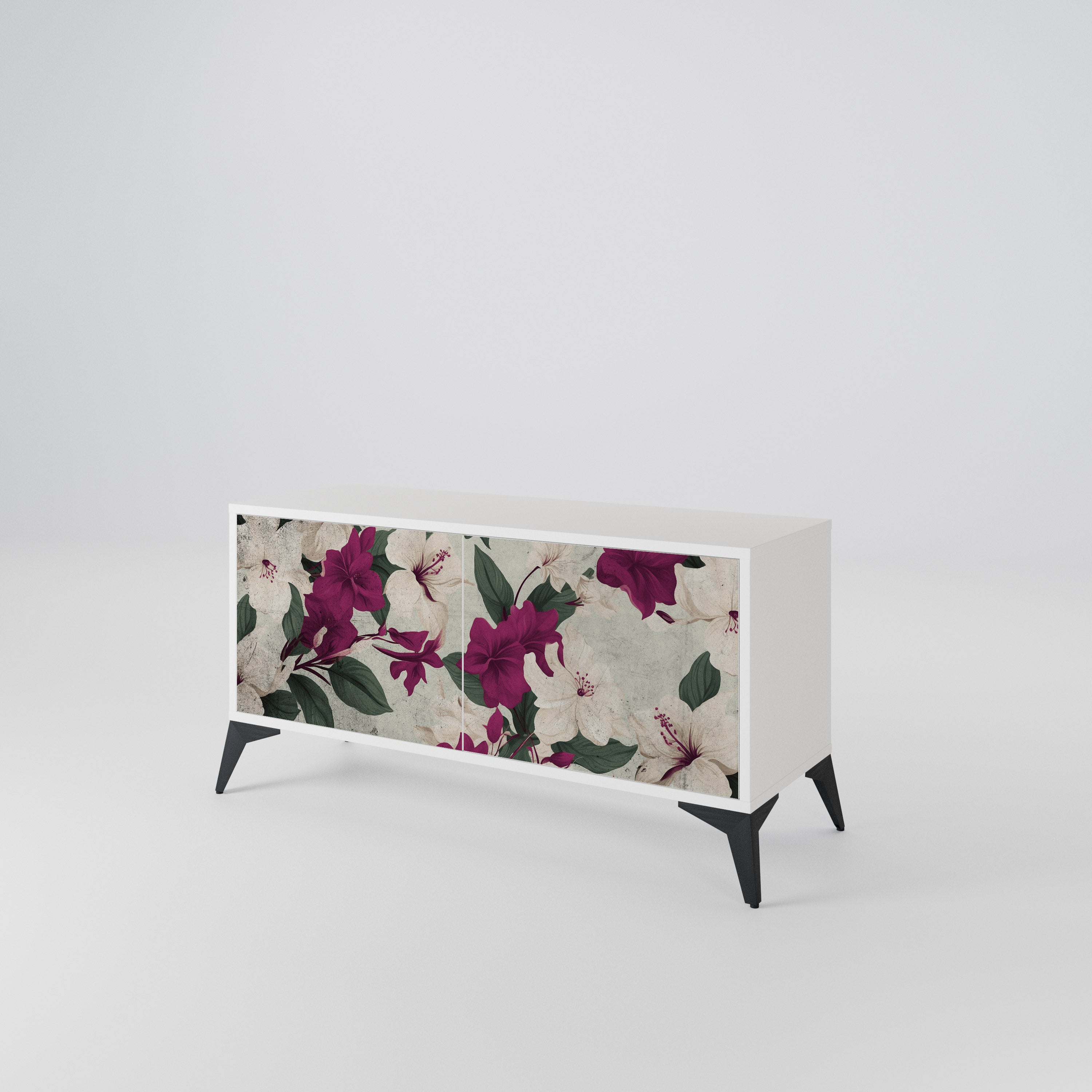 FLOWERET DREAM Kompaktes 2-türiges TV-Lowboard