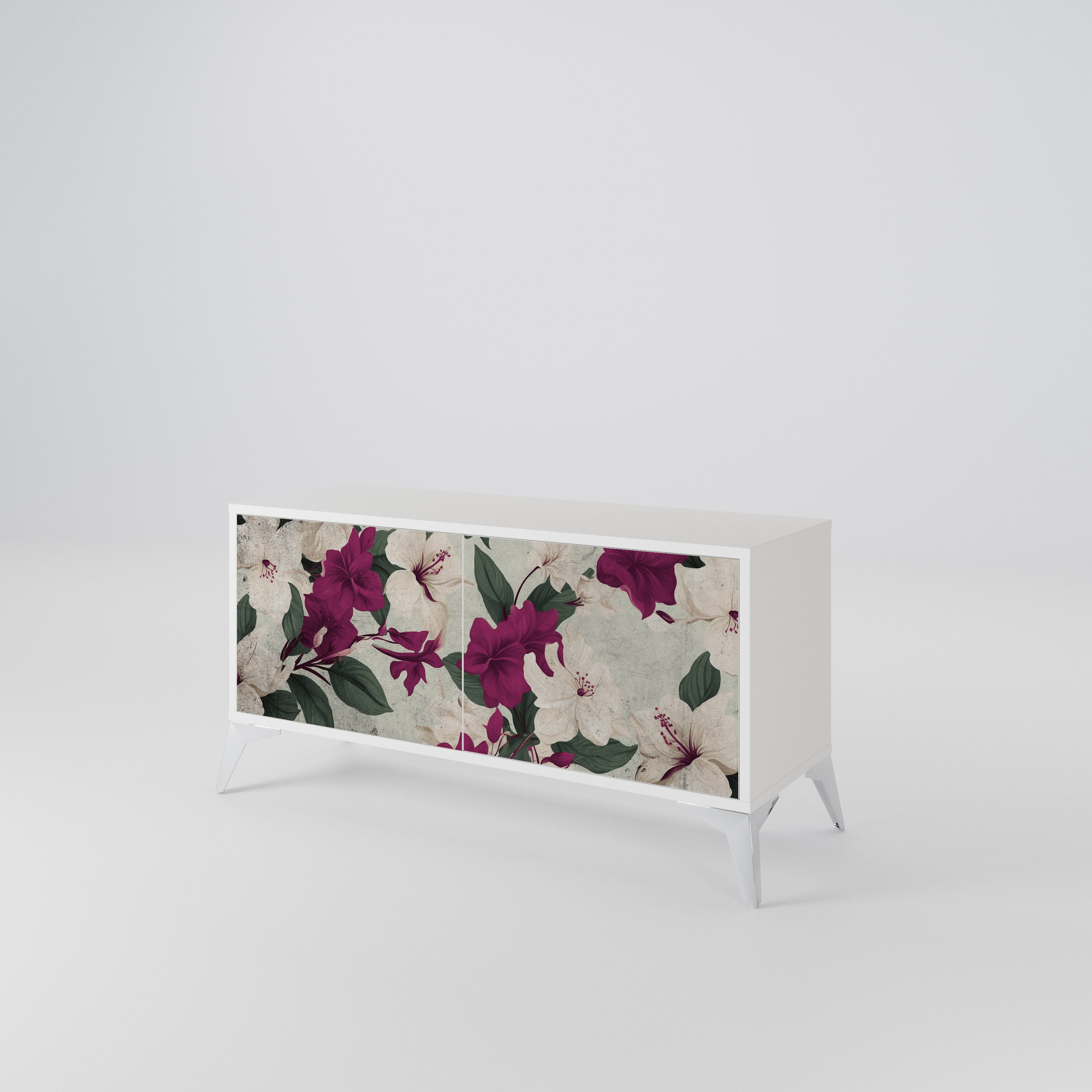 FLOWERET DREAM Kompaktes 2-türiges TV-Lowboard