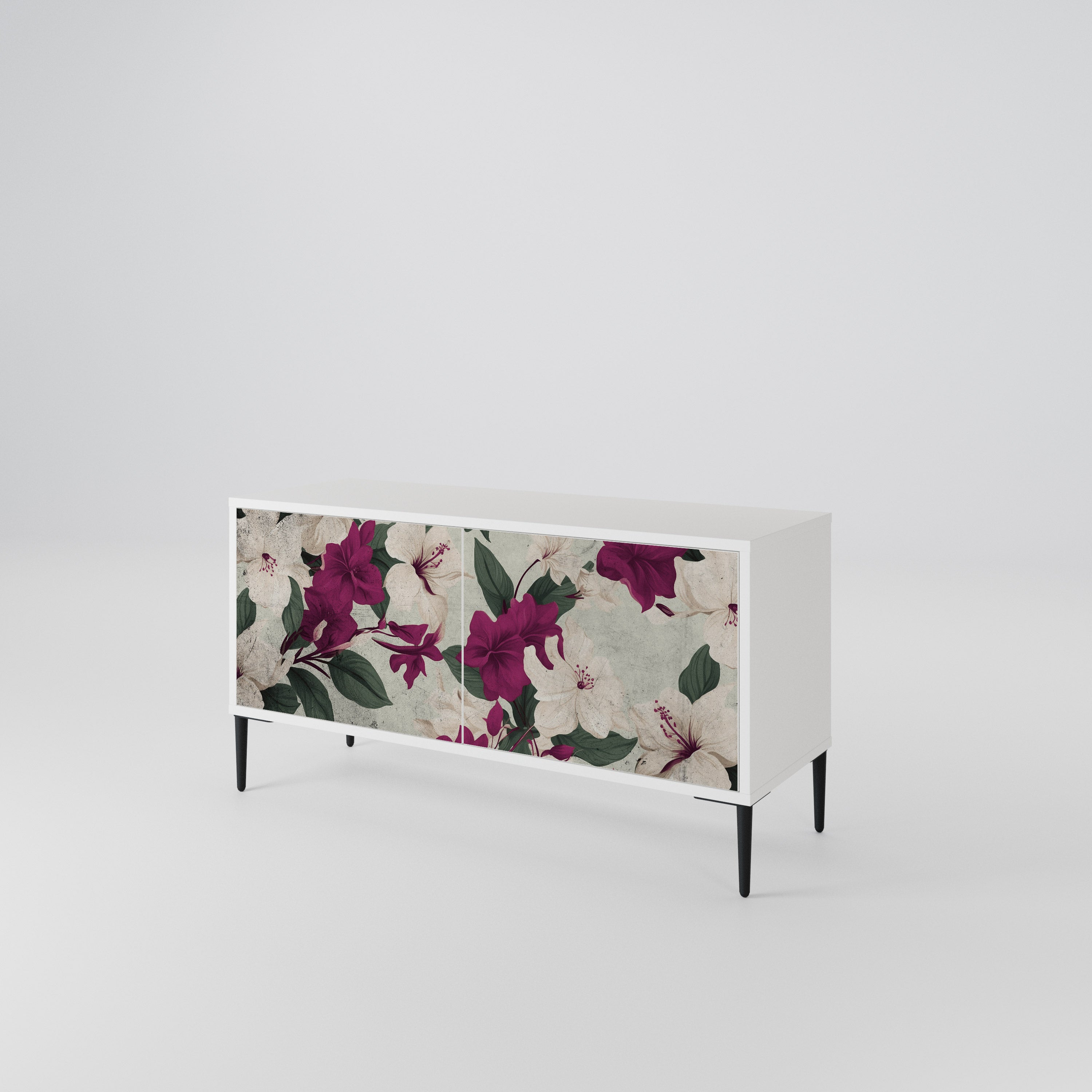 FLOWERET DREAM Kompaktes 2-türiges TV-Lowboard