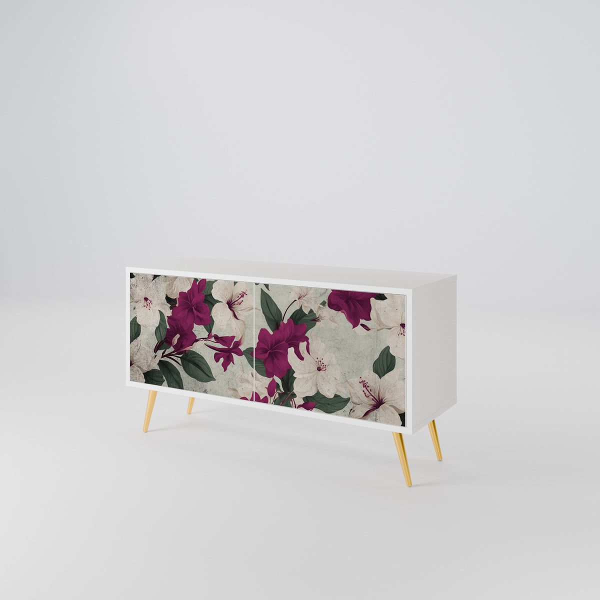 FLOWERET DREAM Kompaktes 2-türiges TV-Lowboard
