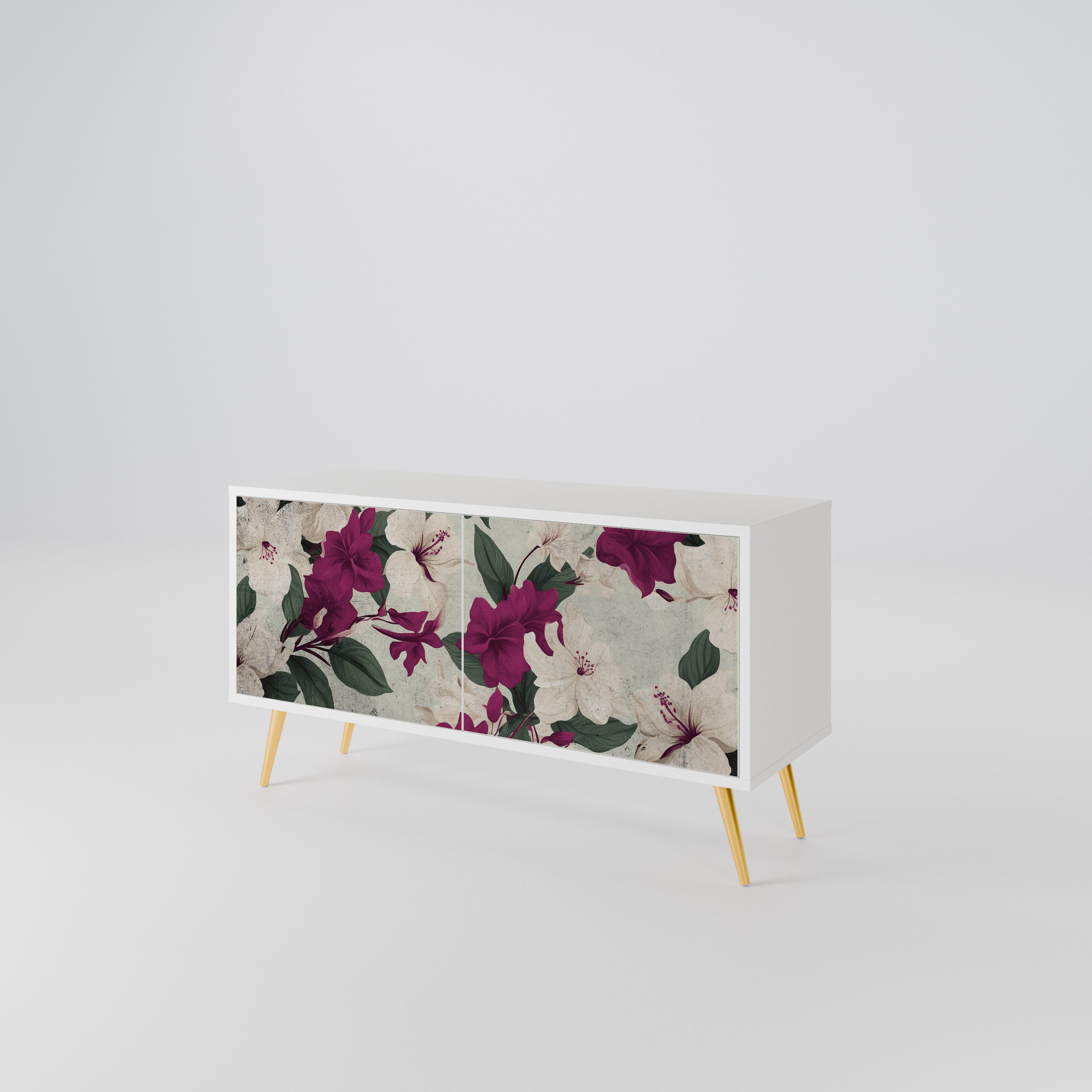 FLOWERET DREAM Kompaktes 2-türiges TV-Lowboard