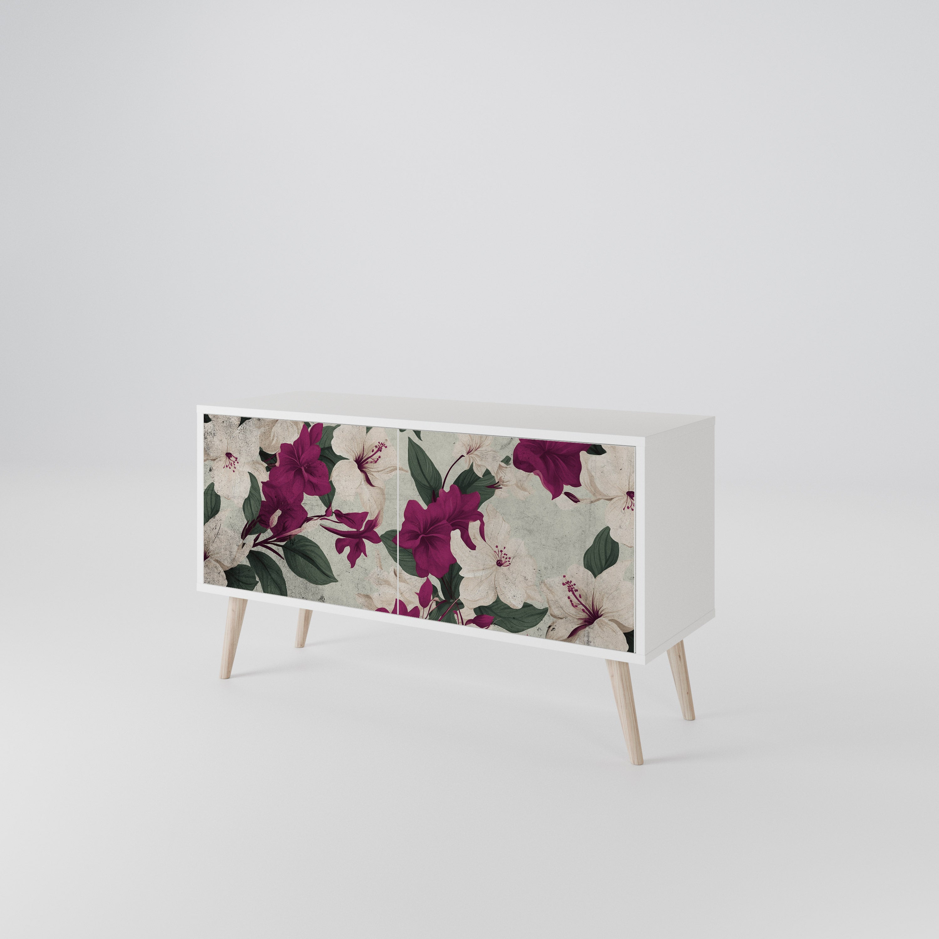 FLOWERET DREAM Kompaktes 2-türiges TV-Lowboard