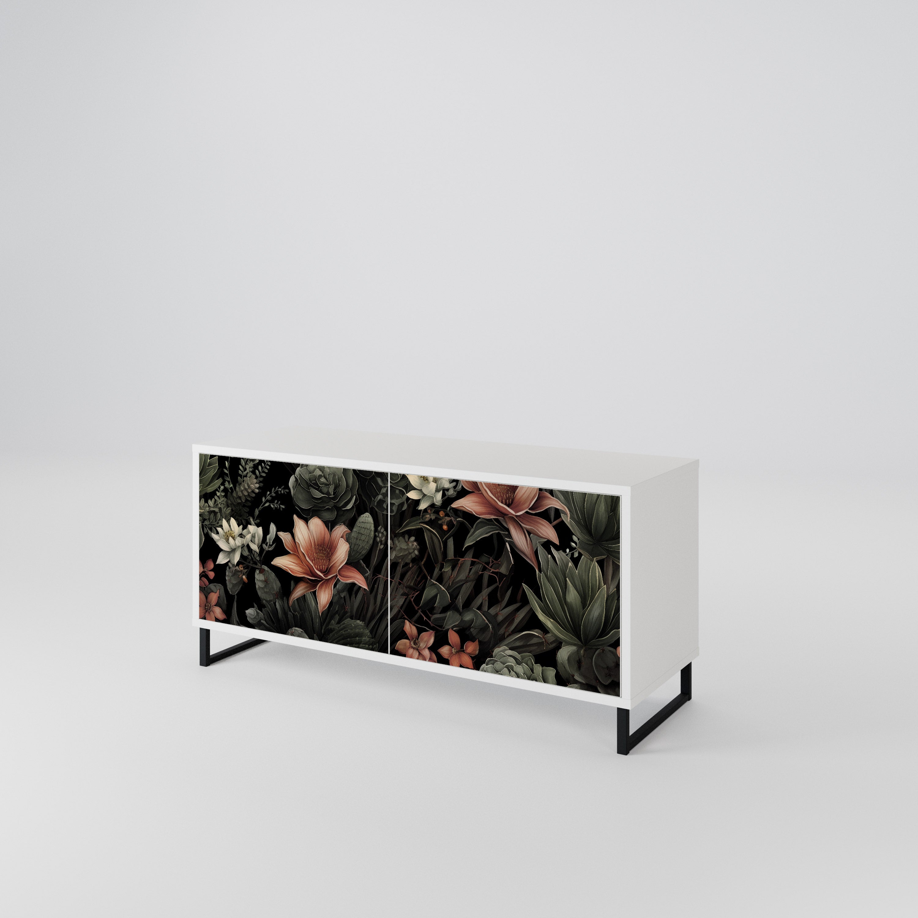 SECRET VERDURE Kompaktes 2-türiges TV-Lowboard