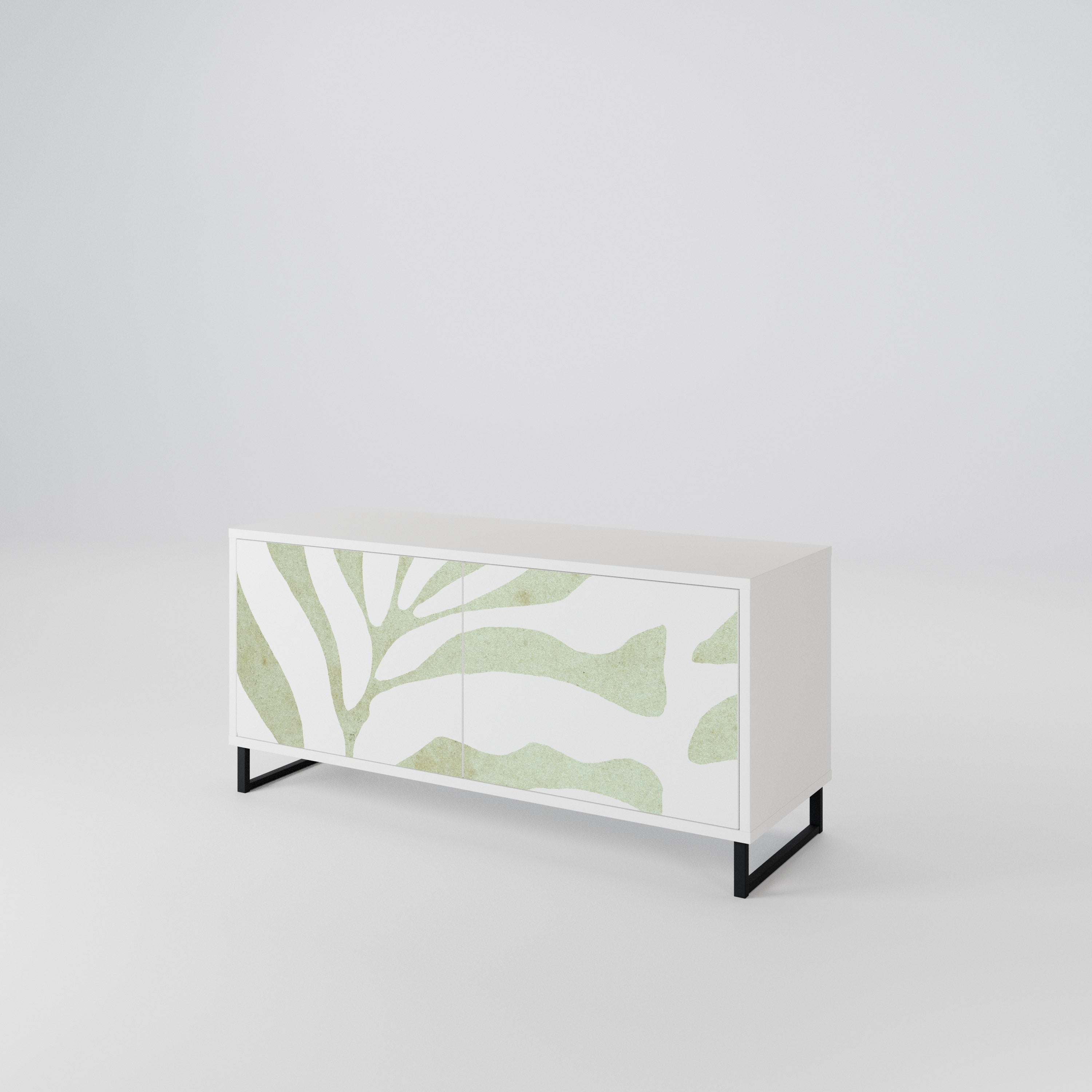 BOTANICAL SPARK Kompaktes 2-türiges TV-Lowboard