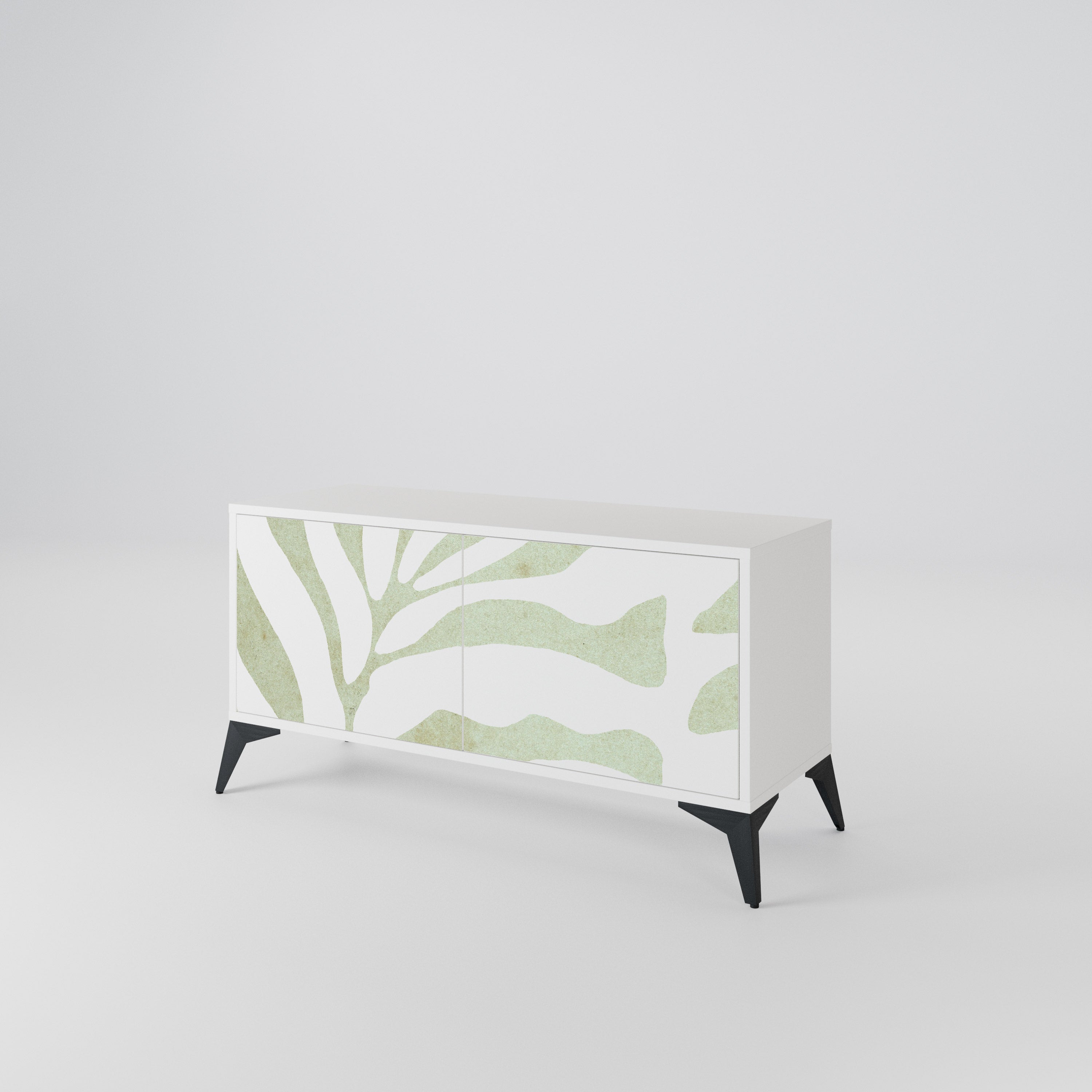 BOTANICAL SPARK Kompaktes 2-türiges TV-Lowboard
