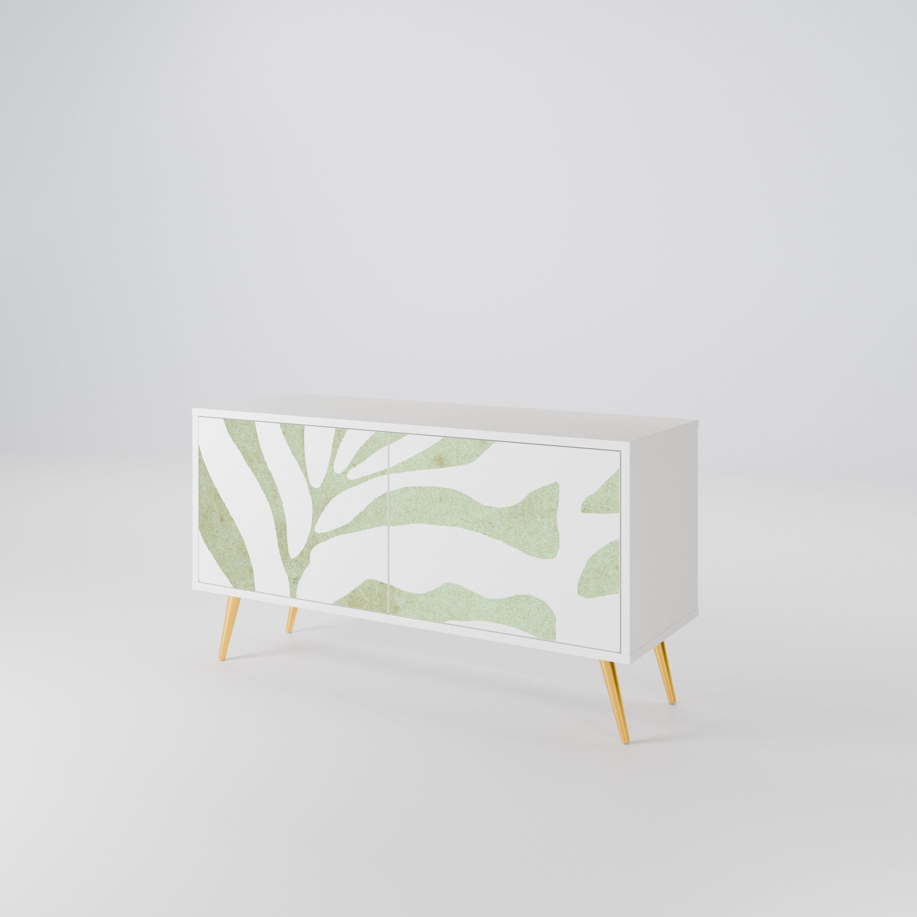 BOTANICAL SPARK Kompaktes 2-türiges TV-Lowboard