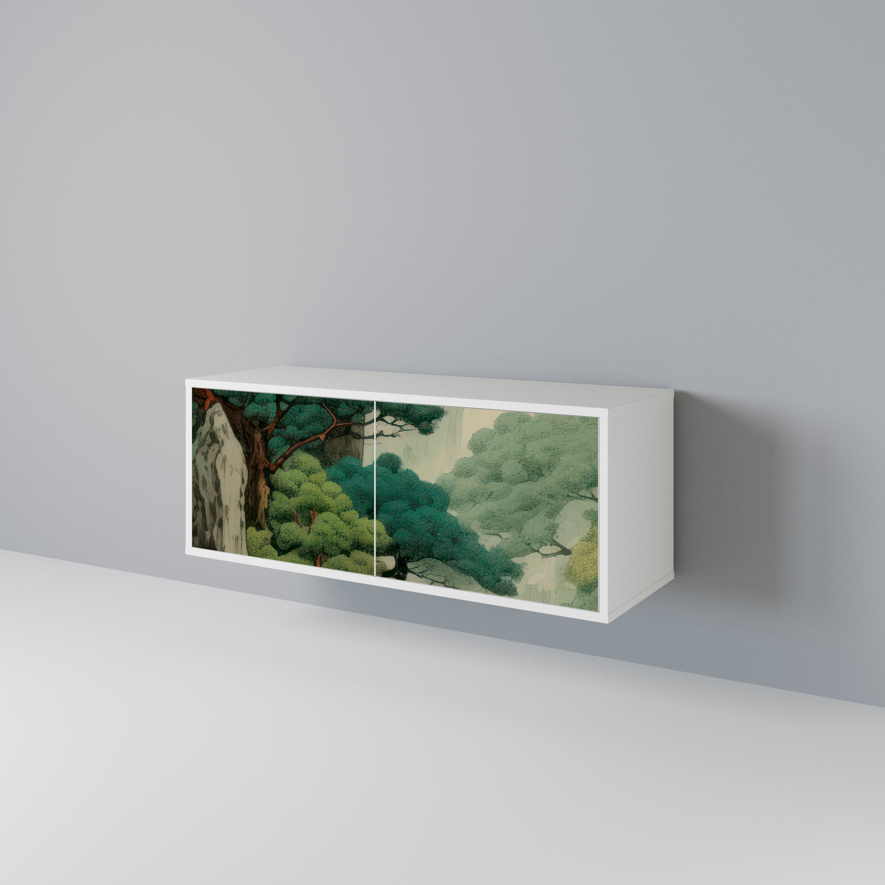 VERDURE ABYSS Kompaktes 2-türiges TV-Lowboard
