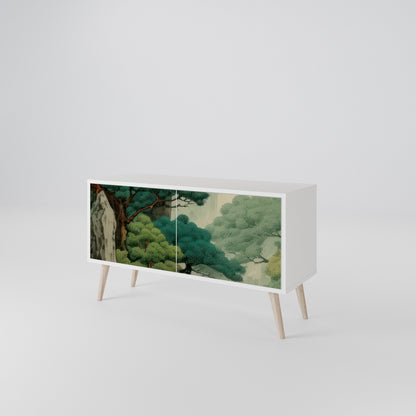 VERDURE ABYSS Kompaktes 2-türiges TV-Lowboard