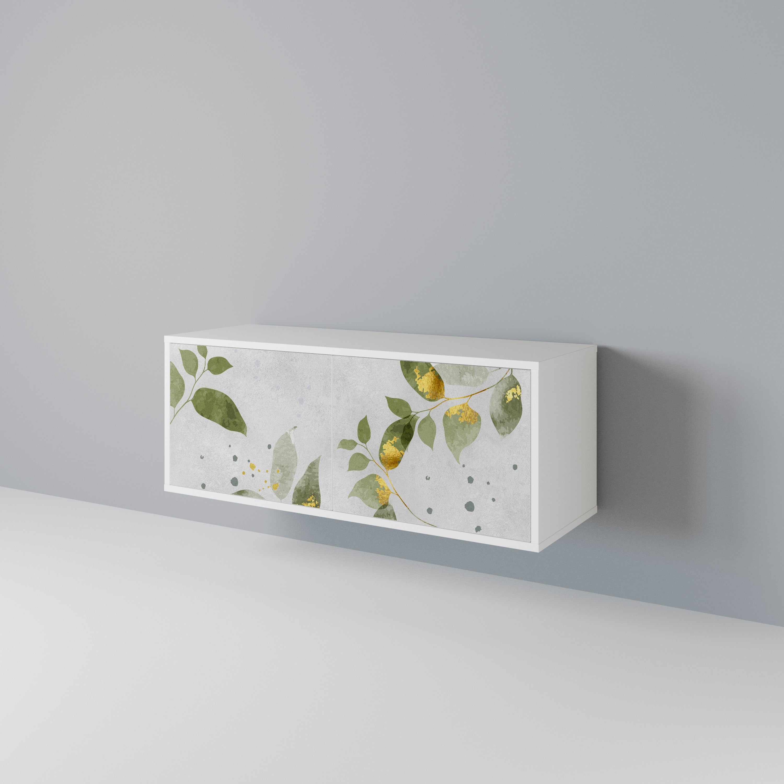 ELEGANT BOTANICS Kompaktes 2-türiges TV-Lowboard