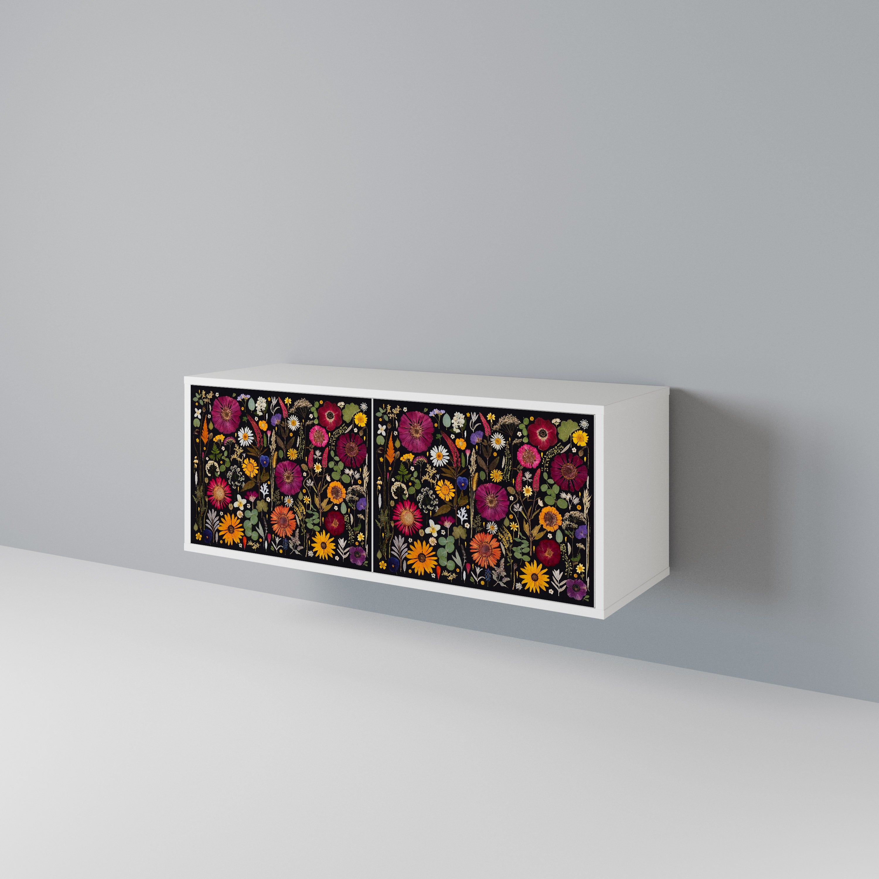 MIDNIGHT GARDEN Kompakter 2-türiger TV-Schrank