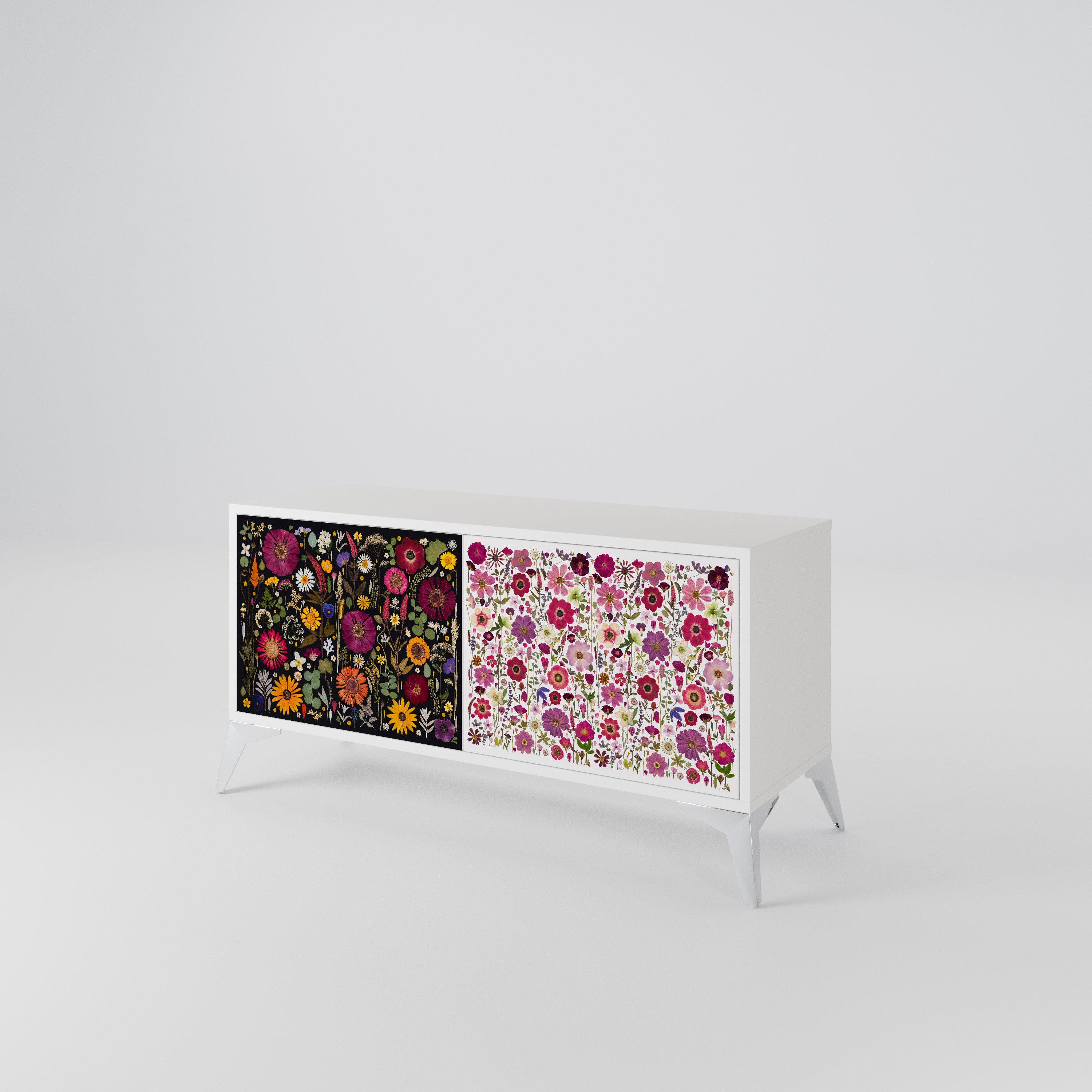 DAYNITE GARDEN Kompakter 2-türiger TV-Schrank
