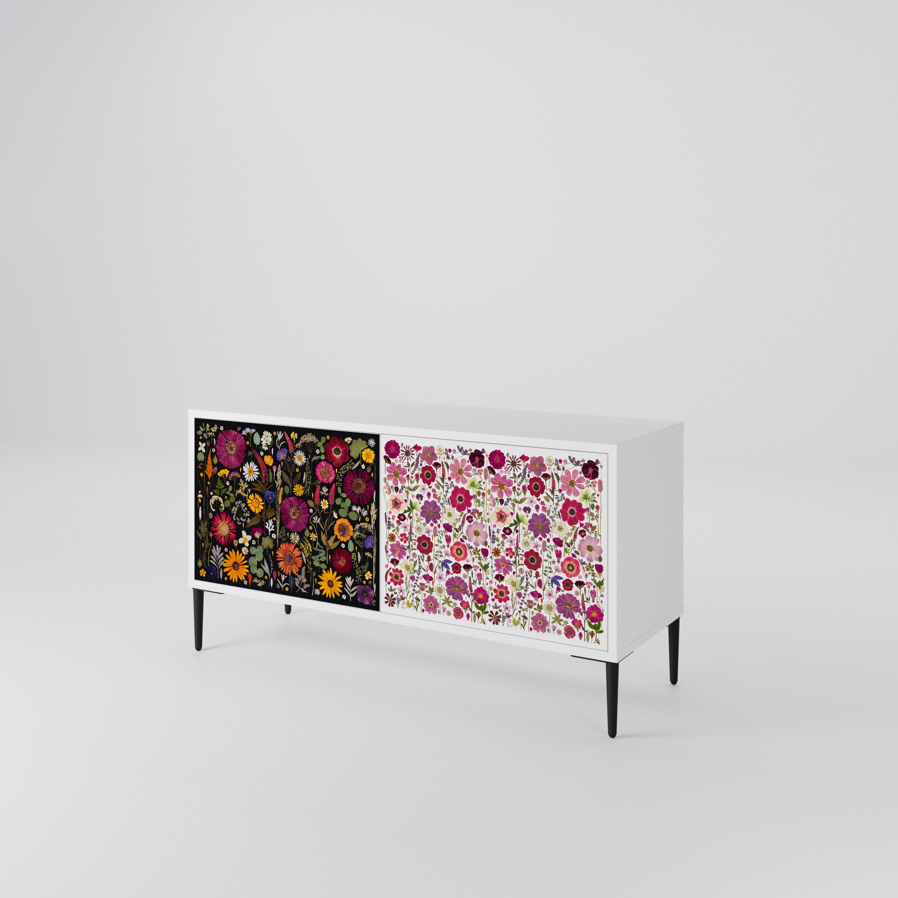 DAYNITE GARDEN Kompakter 2-türiger TV-Schrank