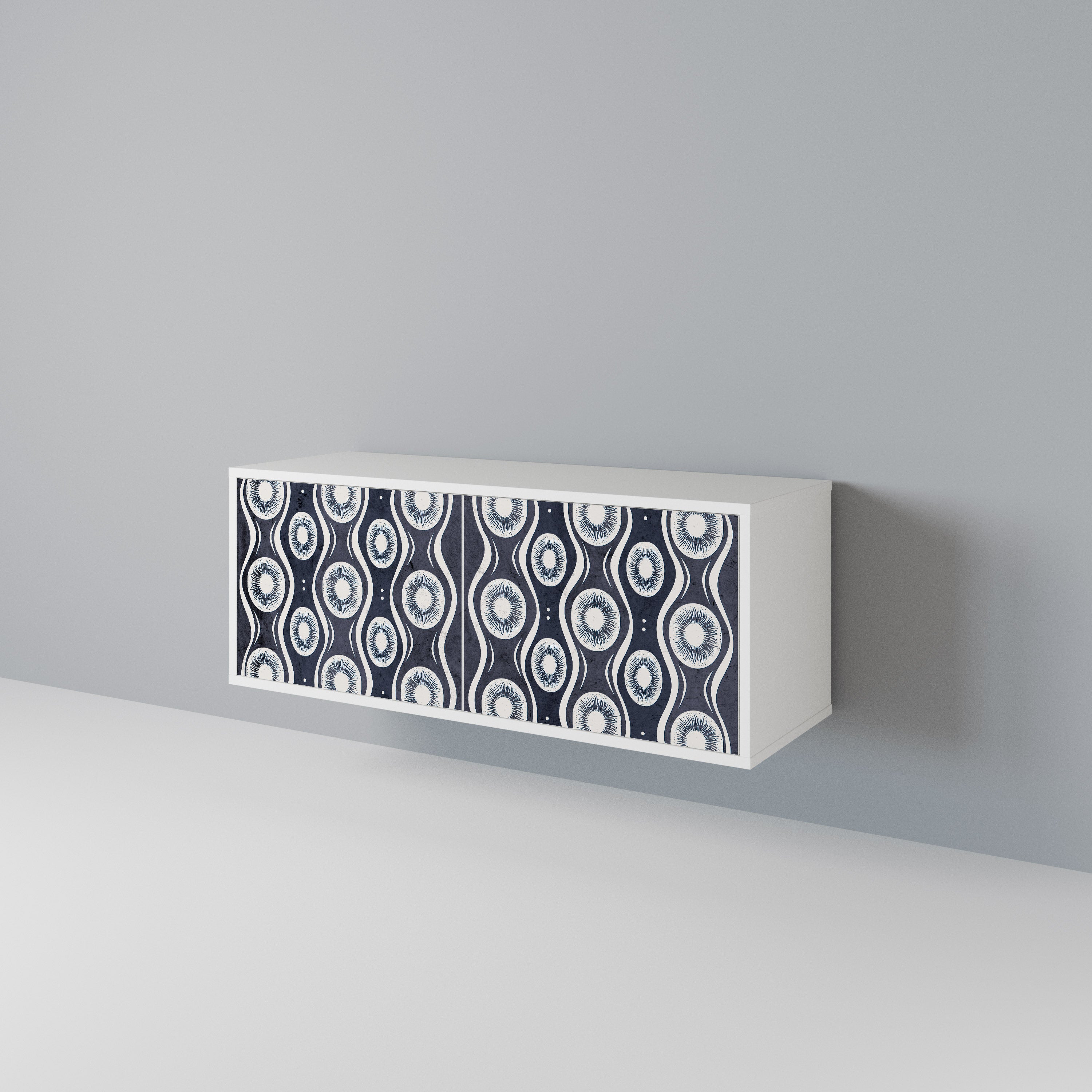 GRAPHITE EYES Kompaktes 2-türiges TV-Lowboard