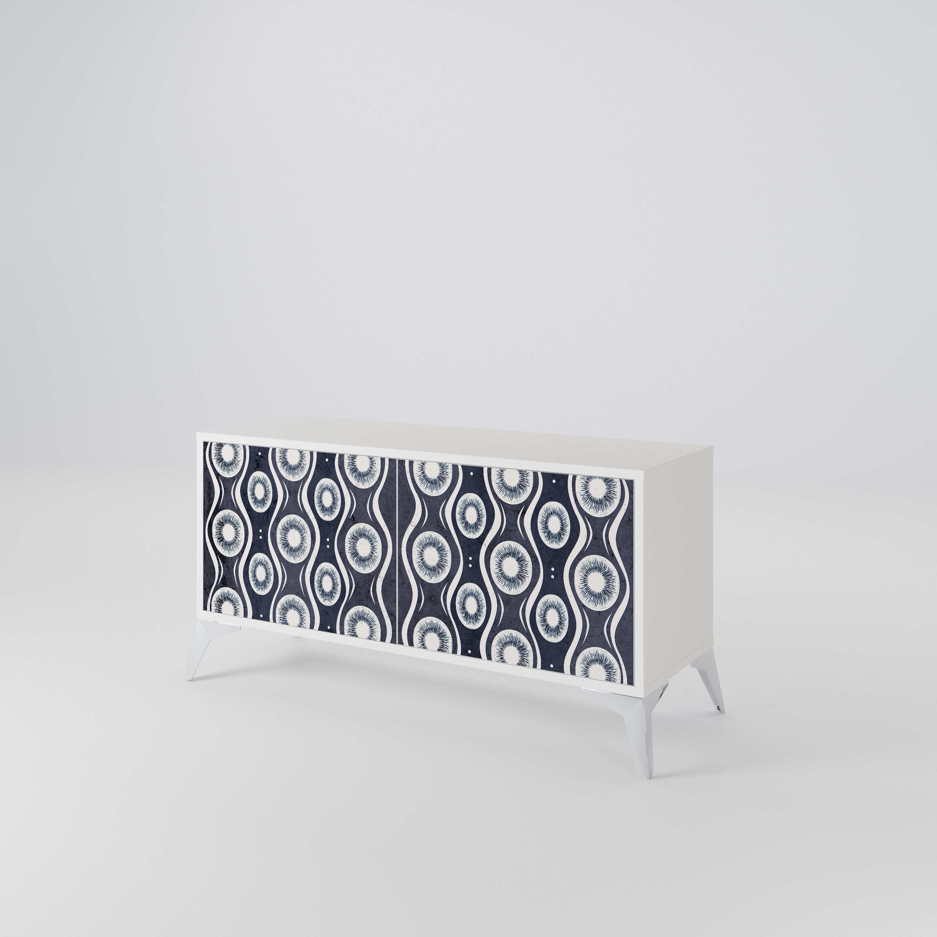 GRAPHITE EYES Kompaktes 2-türiges TV-Lowboard