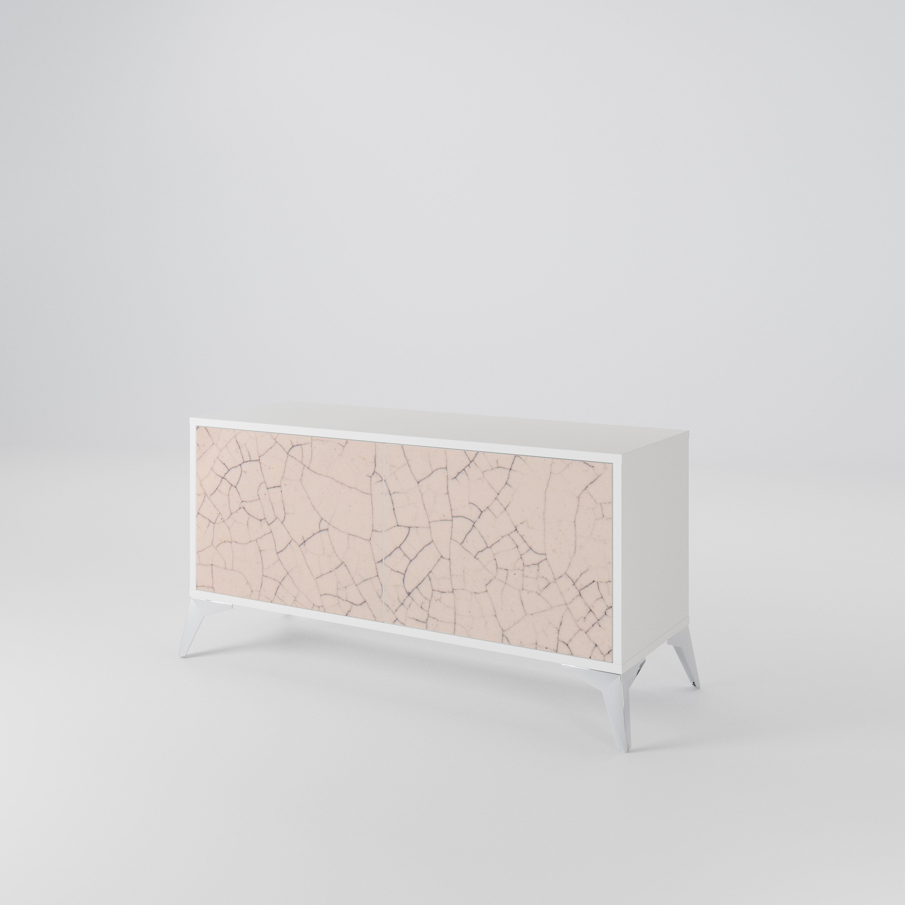 CERAMIC TEXTURE Kompaktes 2-türiges TV-Lowboard
