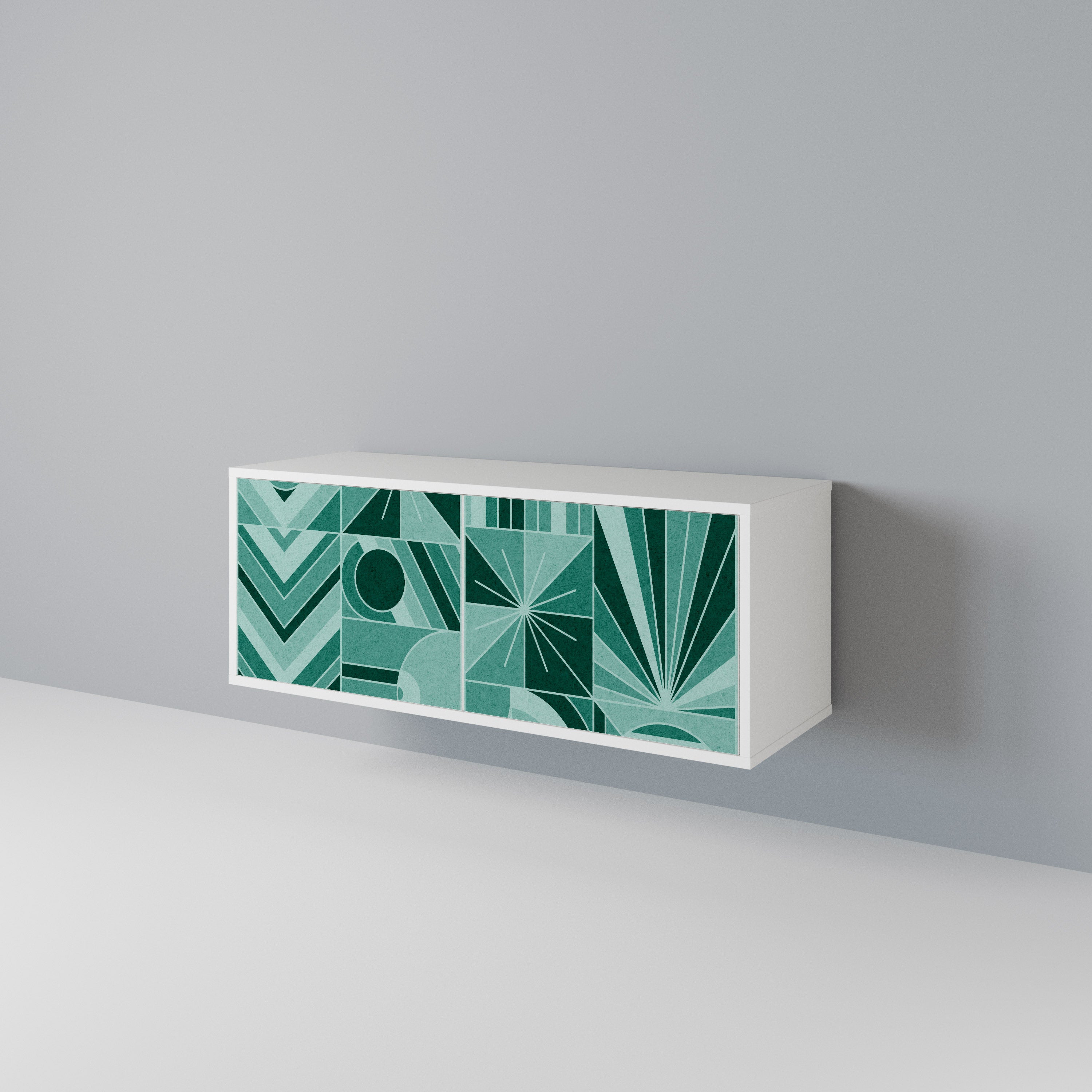 HARMONIC GRID Kompaktes 2-türiges TV-Lowboard