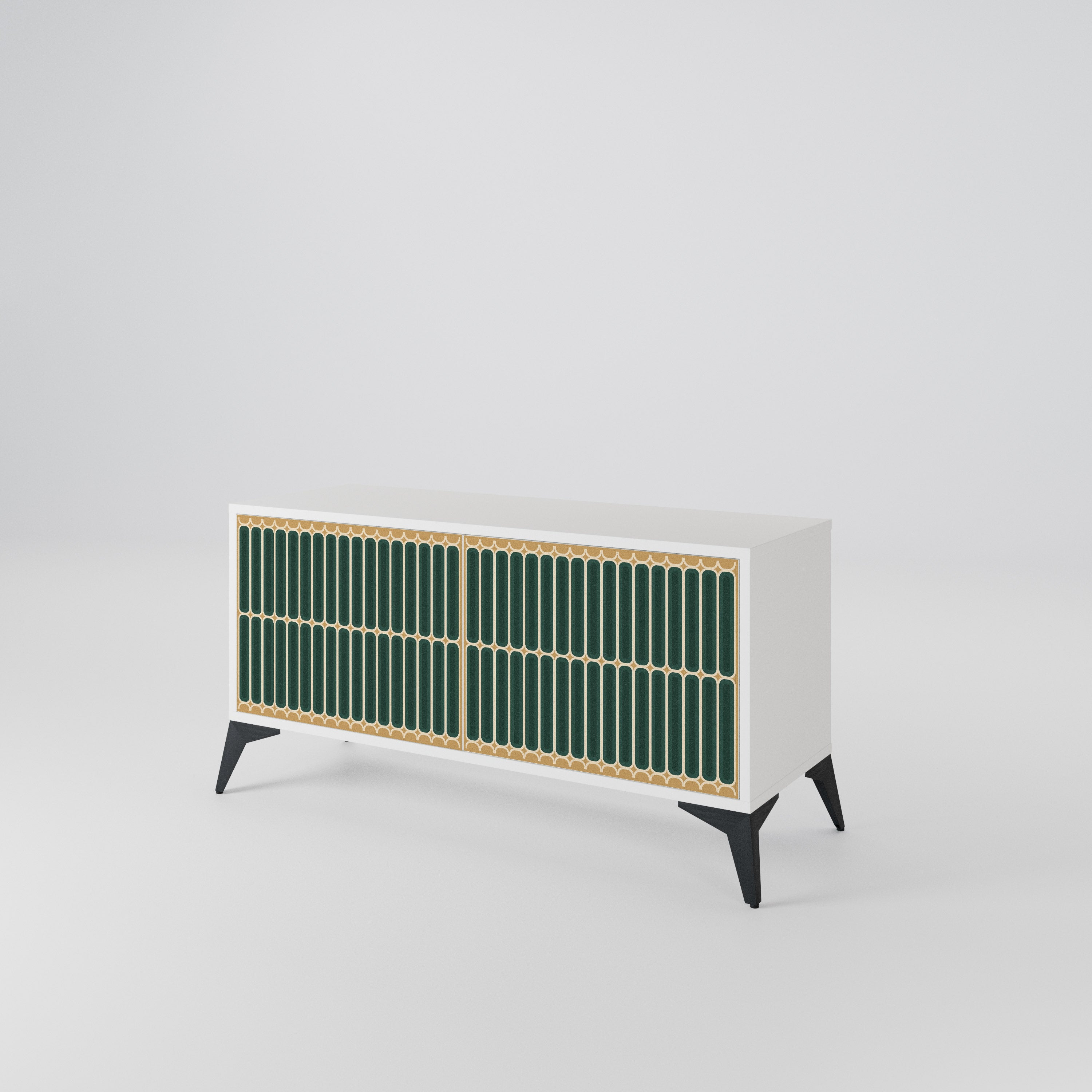 ILUSION GATE Kompaktes 2-türiges TV-Lowboard