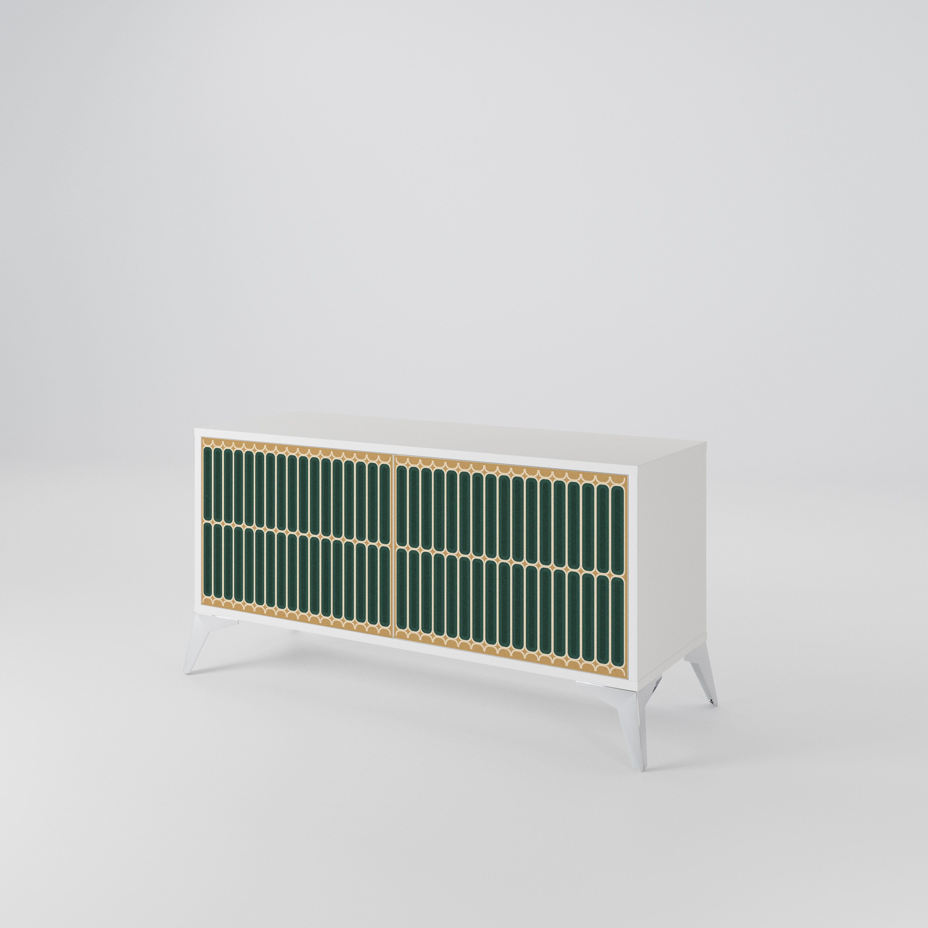 ILUSION GATE Kompaktes 2-türiges TV-Lowboard