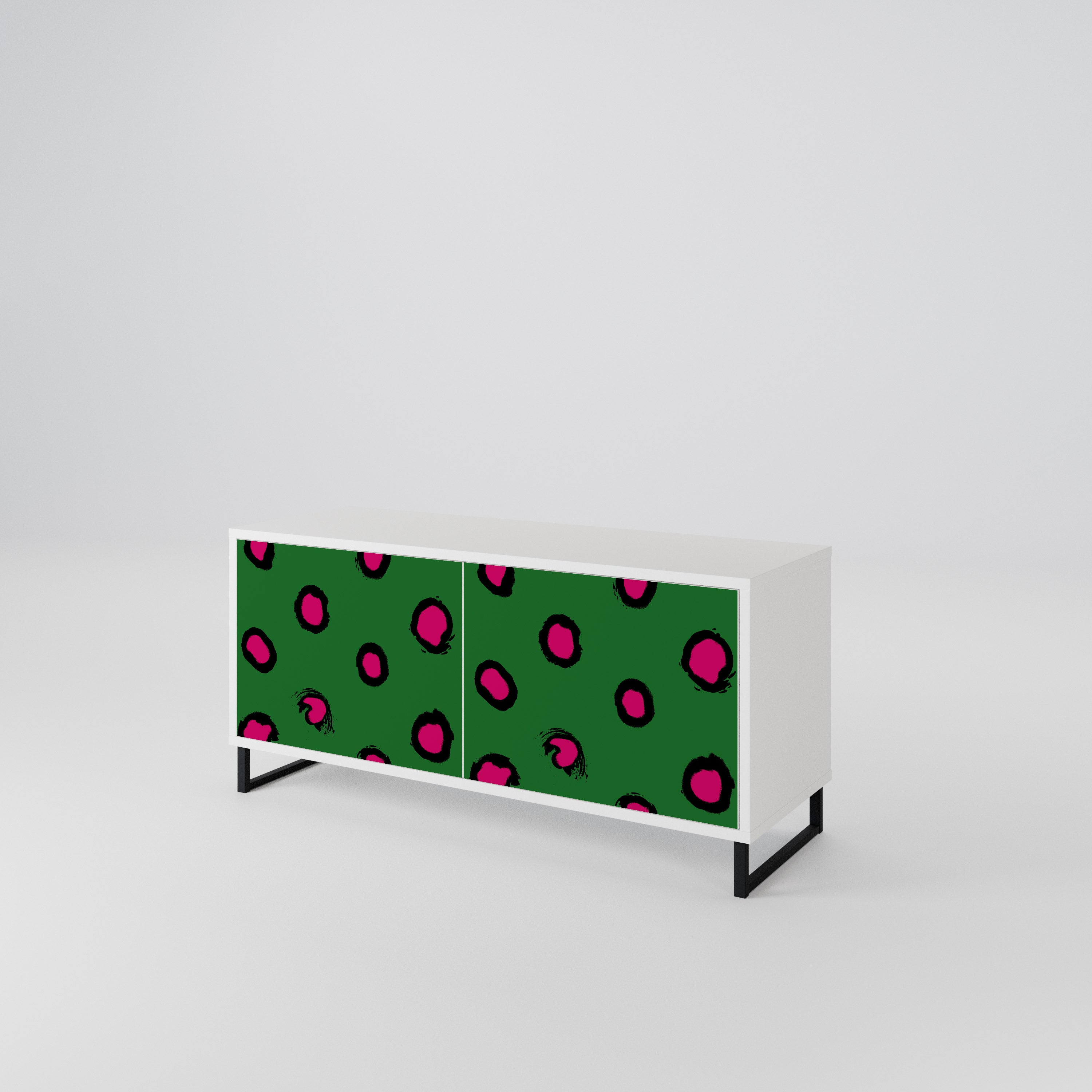 FUNKY SPOTS Kompaktes 2-türiges TV-Lowboard