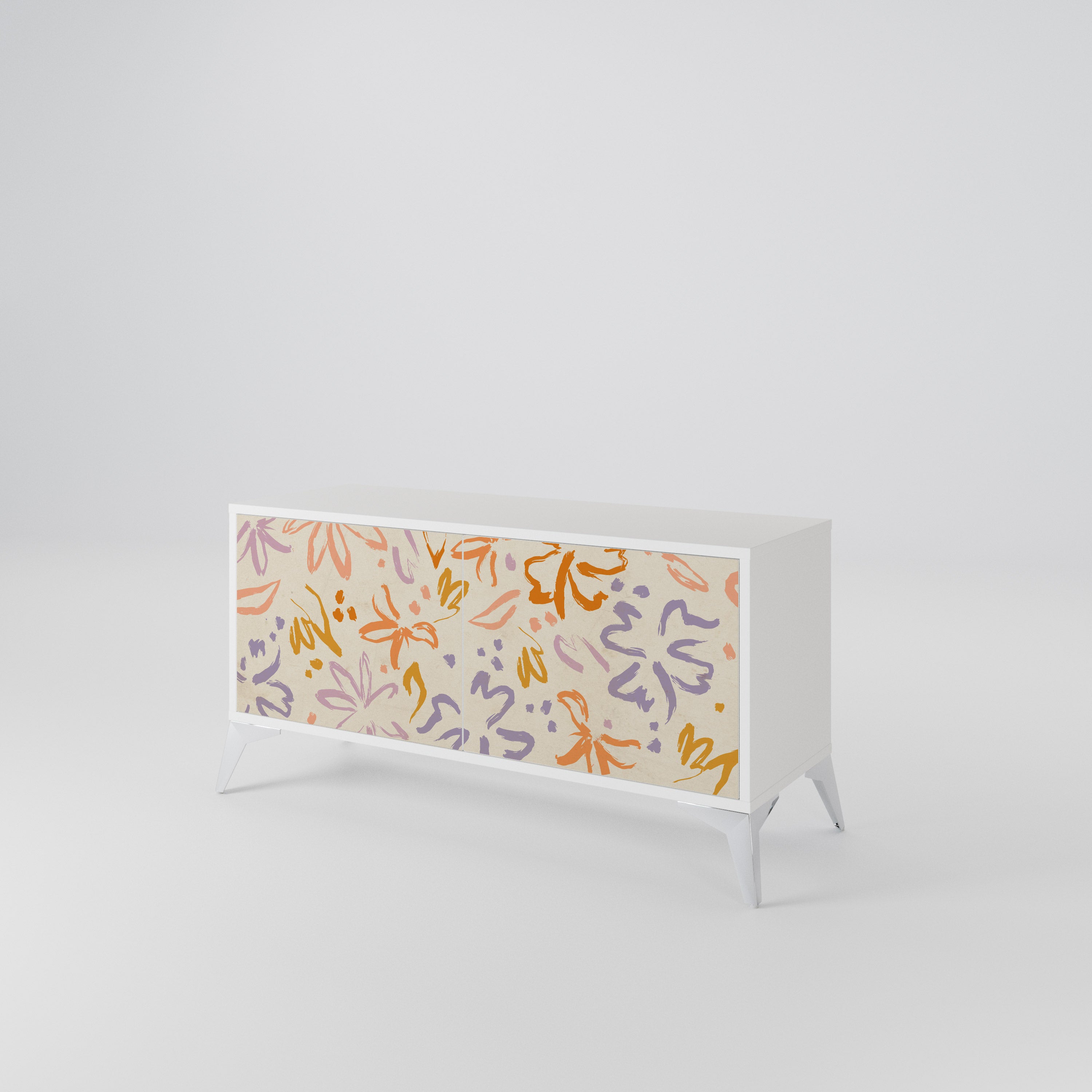 SPRING WHIMSY Kompaktes 2-türiges TV-Lowboard
