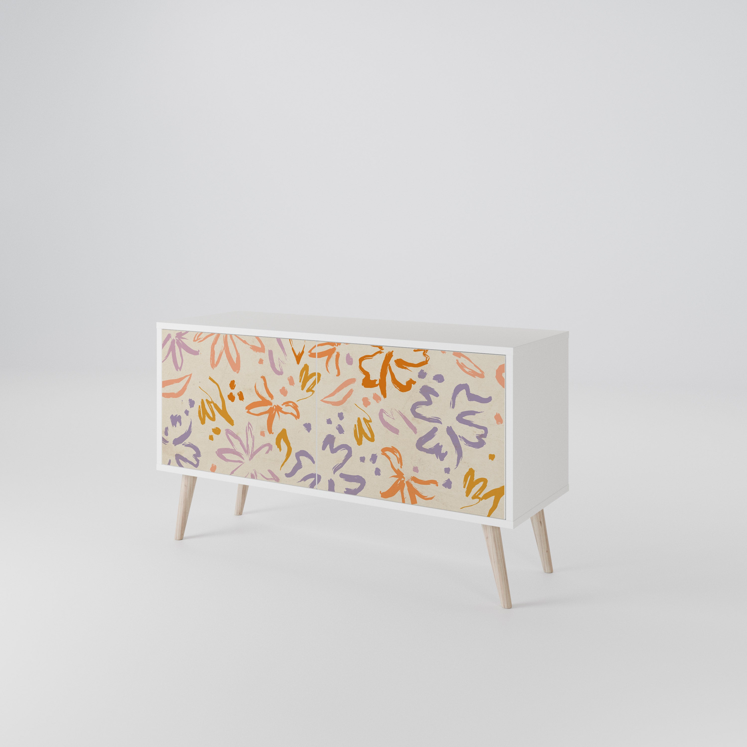 SPRING WHIMSY Kompaktes 2-türiges TV-Lowboard