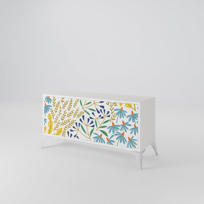 HELLO SPRING Compact 2-Door TV Cabinet