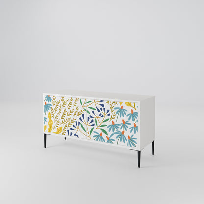 HELLO SPRING Compact 2-Door TV Cabinet