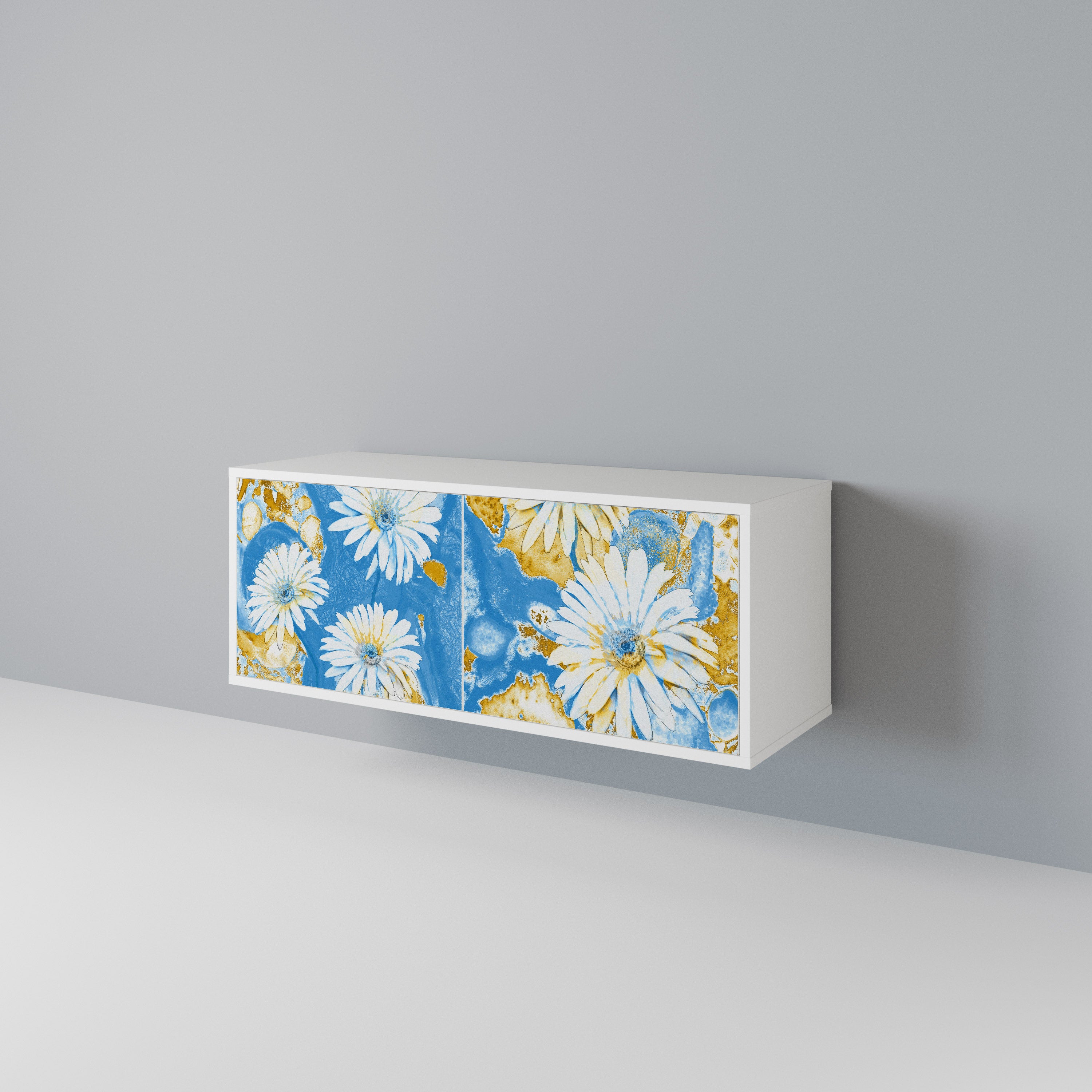 DAISY LUXE Kompaktes 2-türiges TV-Lowboard