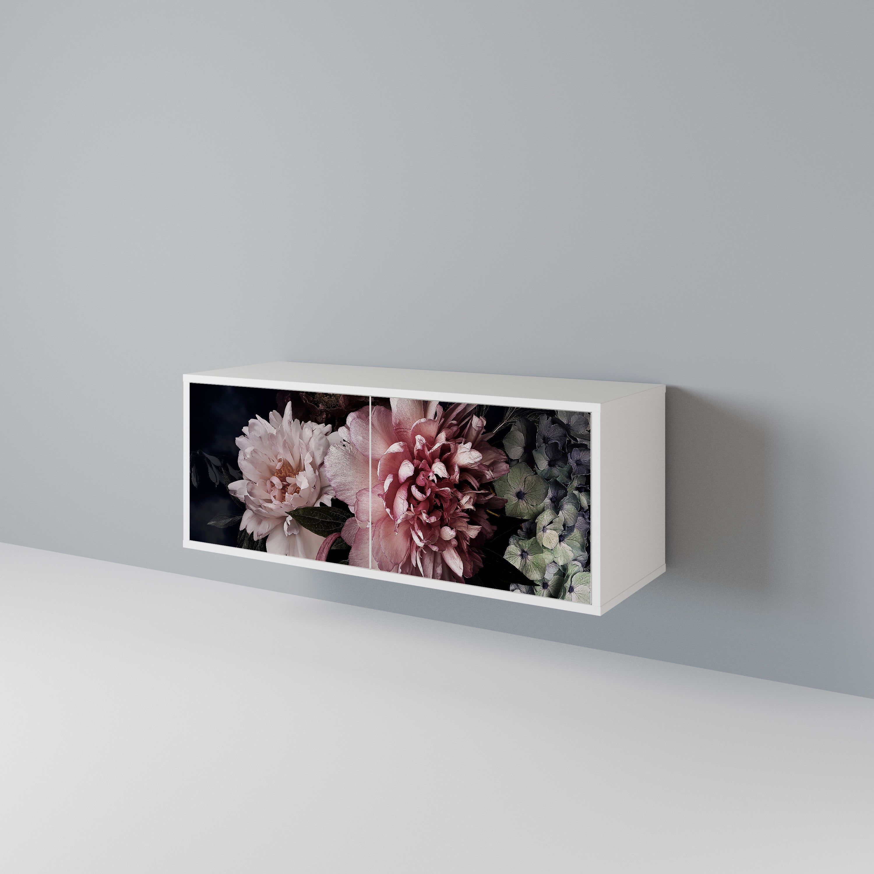 PURE BLOSSOM Kompaktes 2-türiges TV-Lowboard