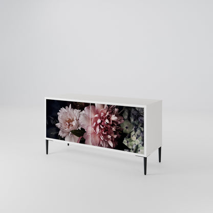 PURE BLOSSOM Kompaktes 2-türiges TV-Lowboard