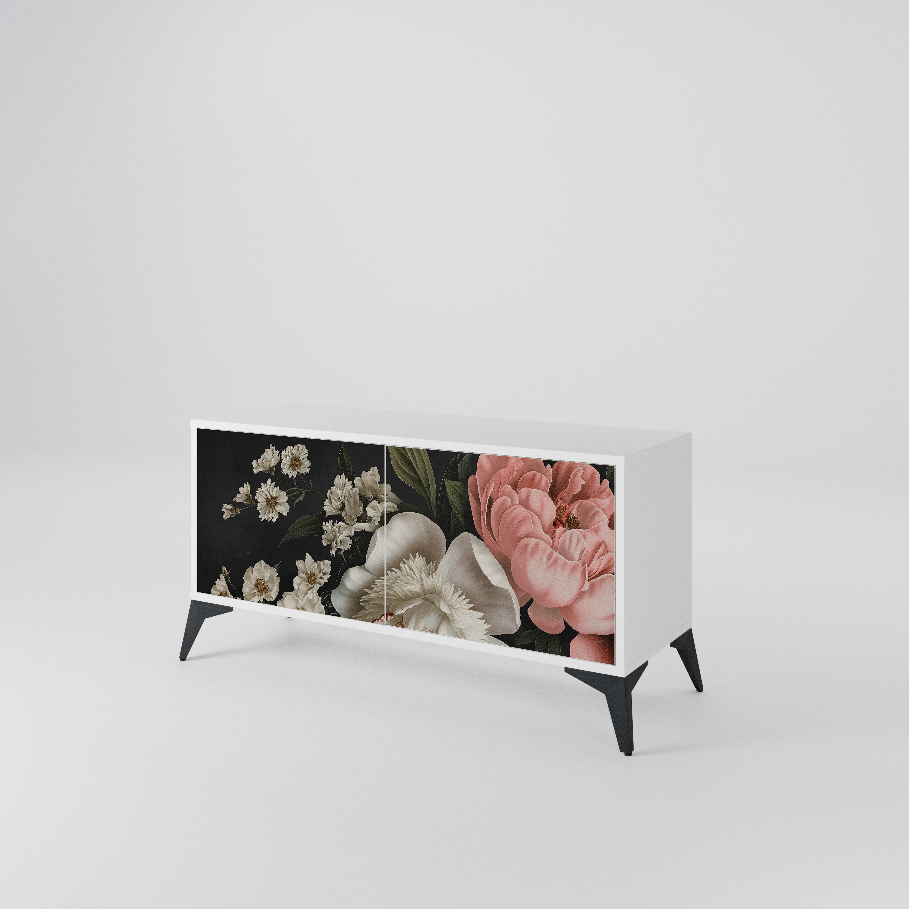 LUSH ELEGANCE Kompaktes 2-türiges TV-Lowboard