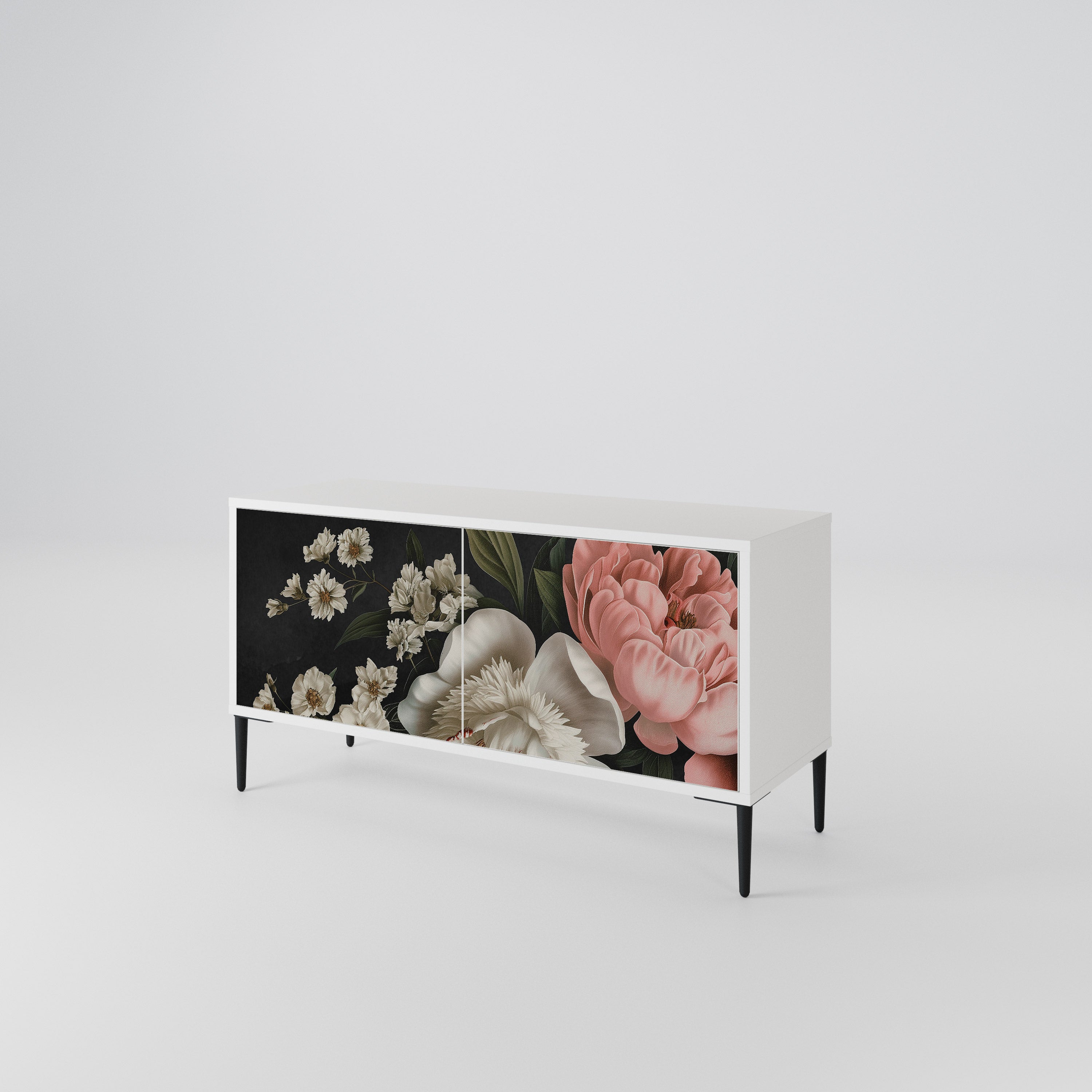 LUSH ELEGANCE Kompaktes 2-türiges TV-Lowboard