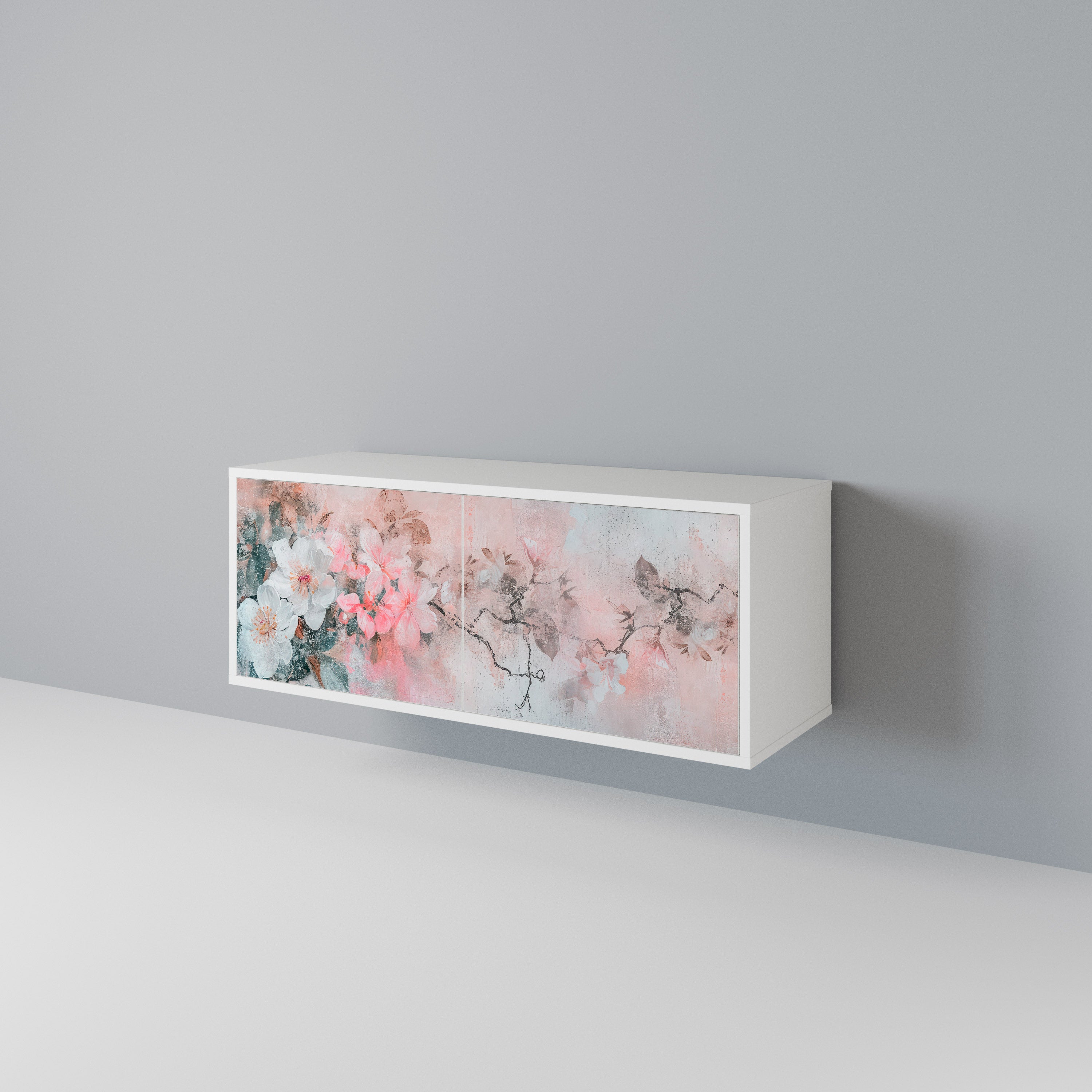 CHERRY BLOSSOM Kompaktes 2-türiges TV-Lowboard