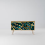 THE LABYRINTH OF GOLD Compact 2-Door TV Cabinet