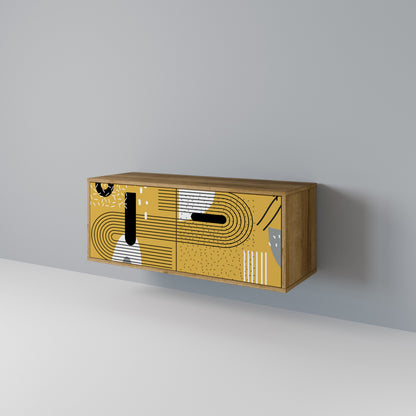 SHAPESHIFT SYMPHONY Kompaktes 2-türiges TV-Lowboard