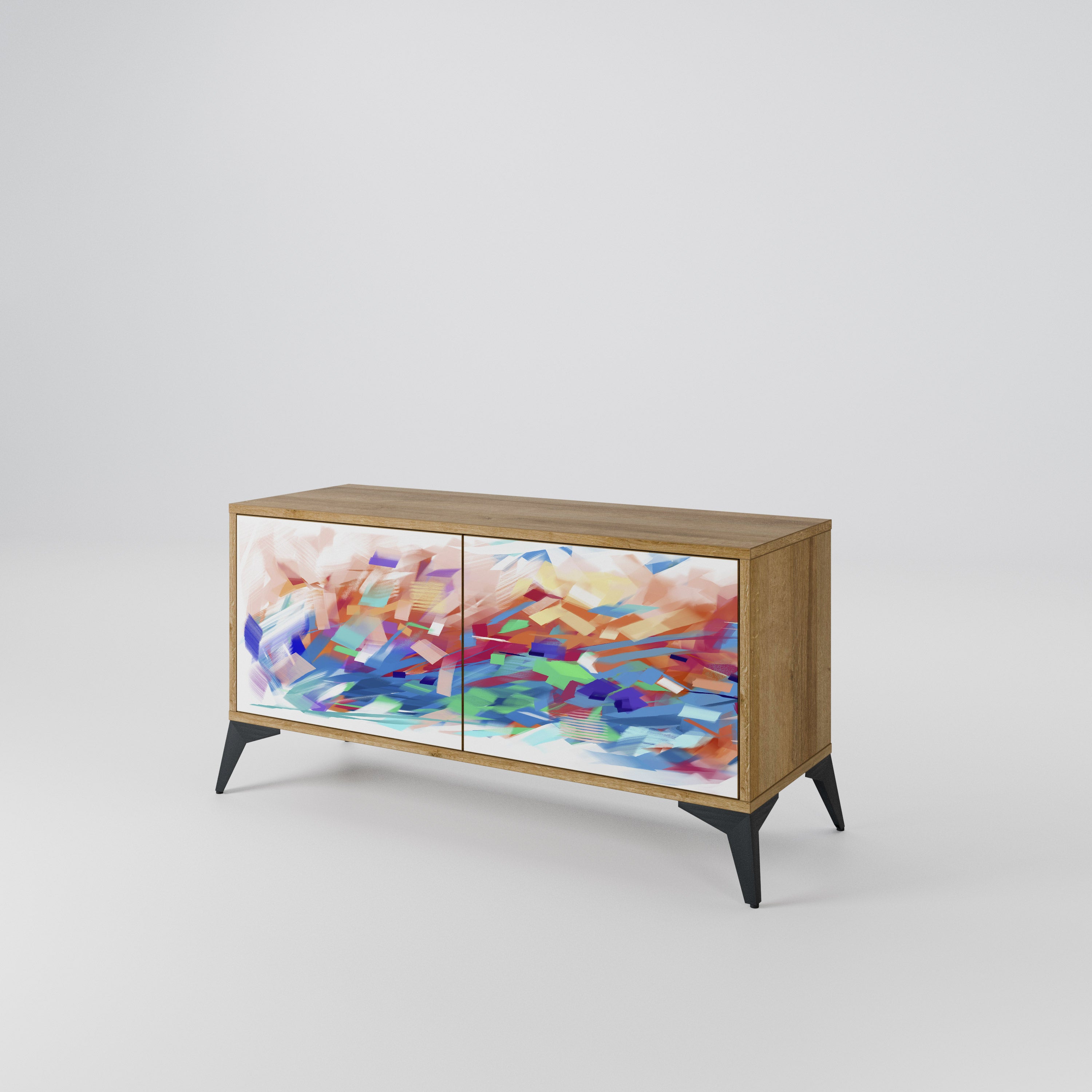 FINESSE MASH-UP Compact 2-Door TV Cabinet