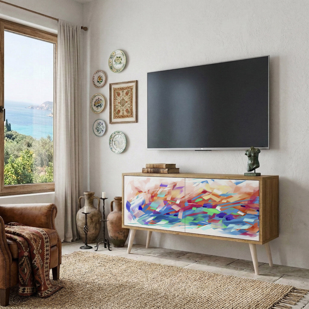 FINESSE MASH-UP Compact 2-Door TV Cabinet