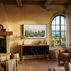 SHIMMER SPIDERGRAM Kompaktes 2-türiges TV-Lowboard