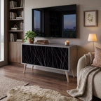 SHIMMER SPIDERGRAM Kompaktes 2-türiges TV-Lowboard