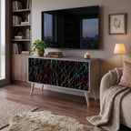 LUMINOUS SNARE Kompaktes 2-türiges TV-Lowboard