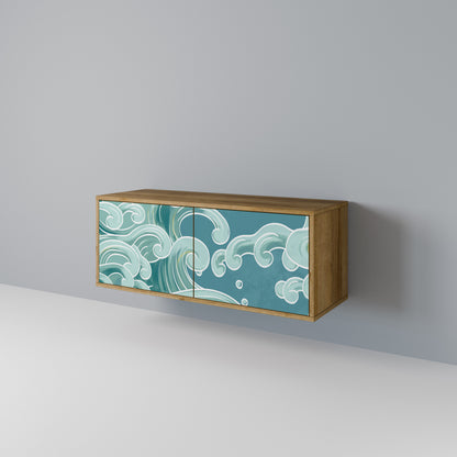 ASIAN SWAY Kompaktes 2-türiges TV-Lowboard