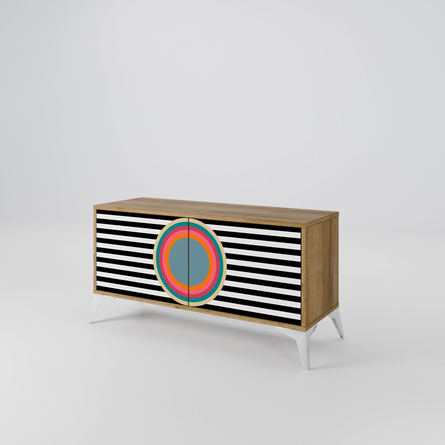 SPECTRA SHOWCASE Kompaktes 2-türiges TV-Lowboard