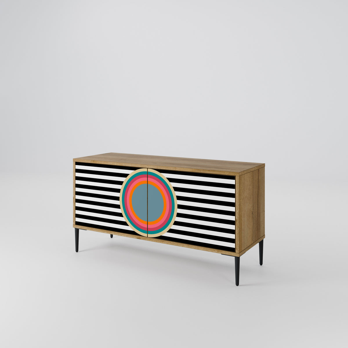 SPECTRA SHOWCASE Kompaktes 2-türiges TV-Lowboard