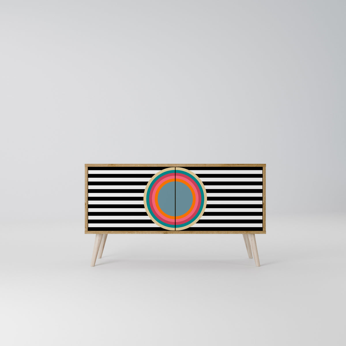 SPECTRA SHOWCASE Kompaktes 2-türiges TV-Lowboard