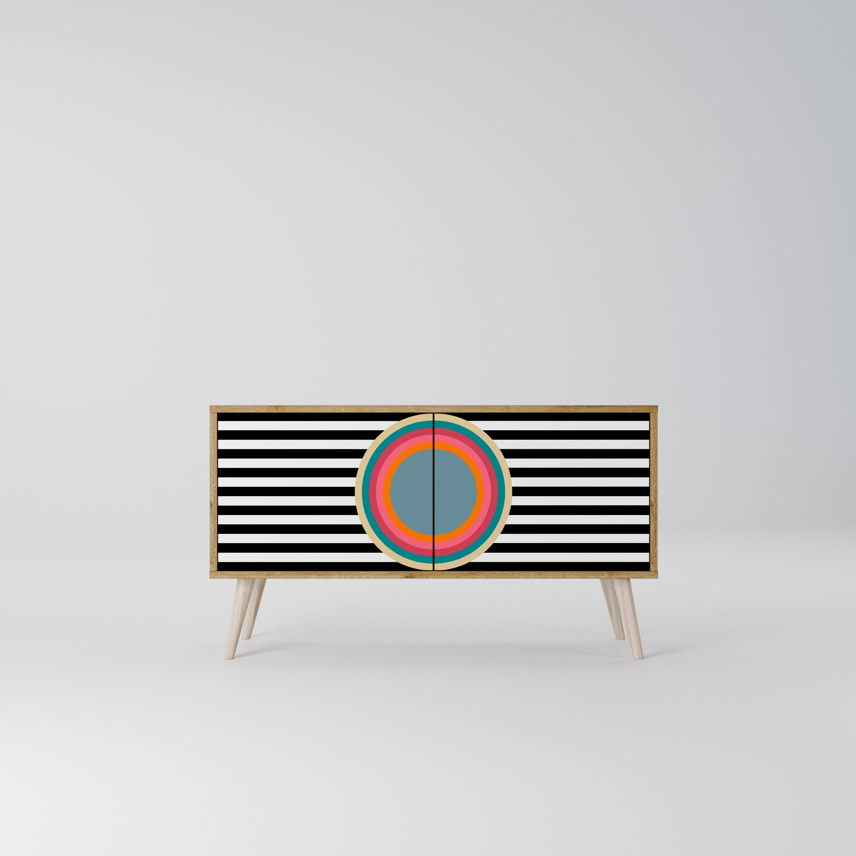 SPECTRA SHOWCASE Kompaktes 2-türiges TV-Lowboard